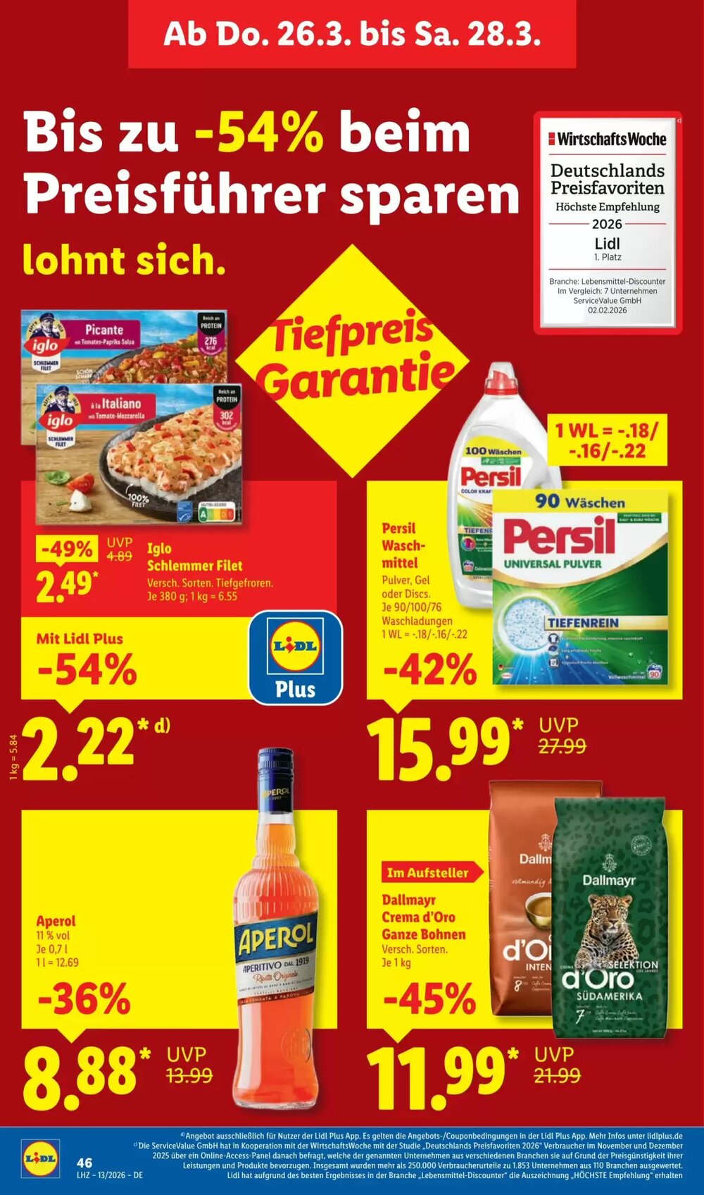 Lidl Prospekt (ab 23.03.2026) zum Blättern - Seite 68