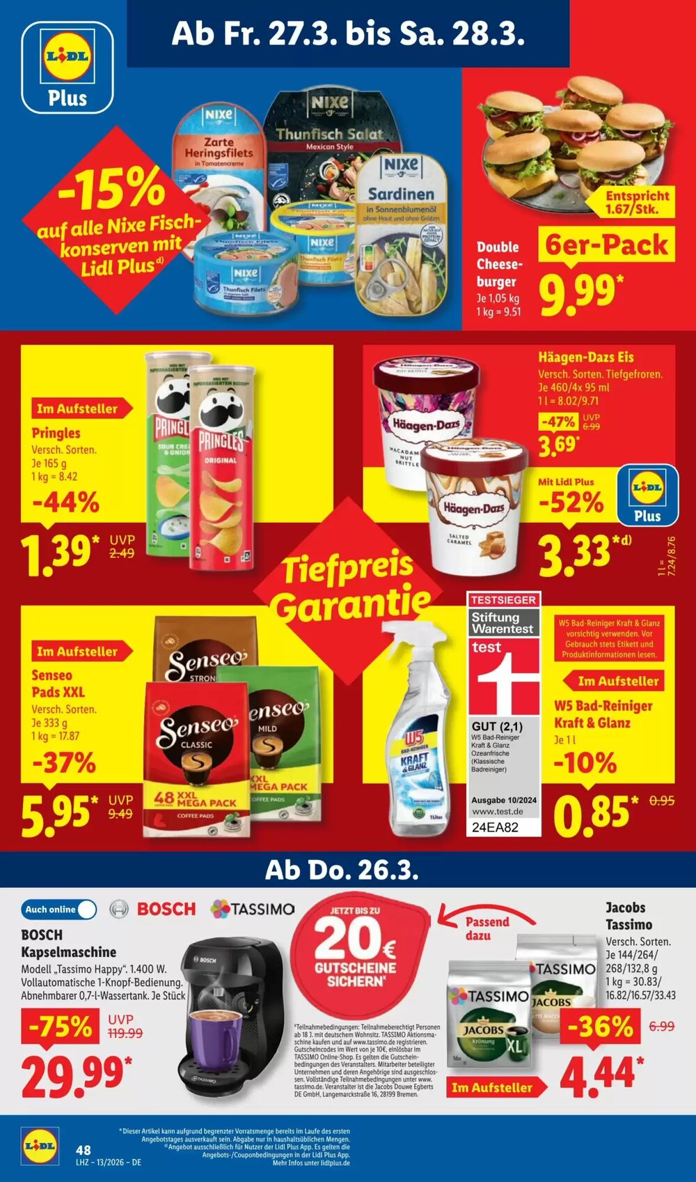 Lidl Prospekt (ab 23.03.2026) zum Blättern - Seite 72