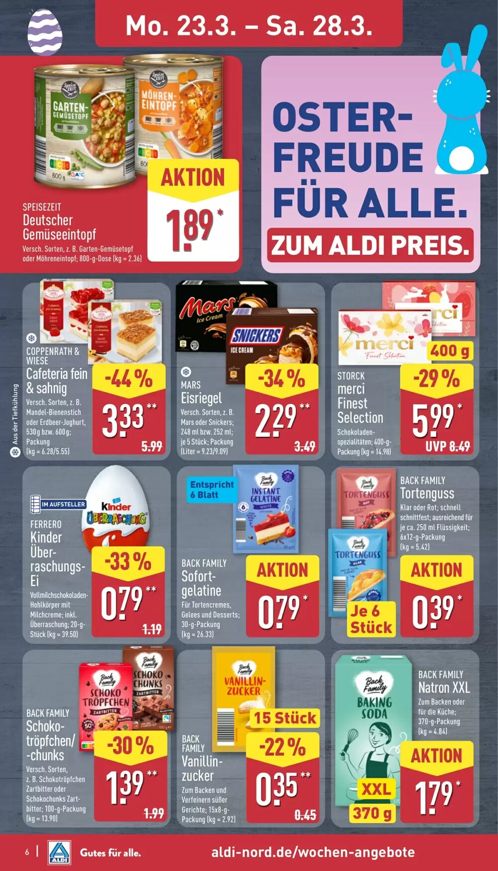 Aldi Nord Prospekt (ab 23.03.2026) zum Blättern - Seite 10