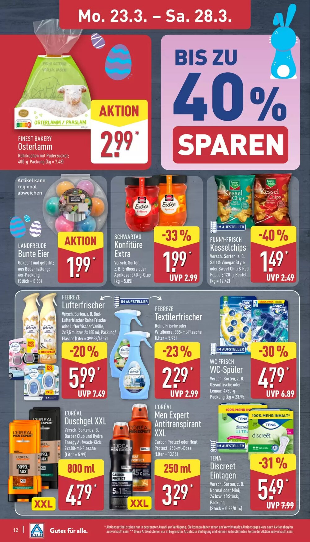 Aldi Nord Prospekt (ab 23.03.2026) zum Blättern - Seite 16