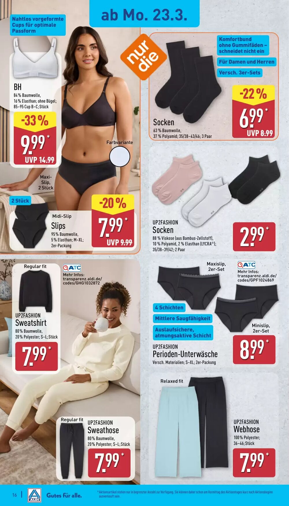 Aldi Nord Prospekt (ab 23.03.2026) zum Blättern - Seite 20