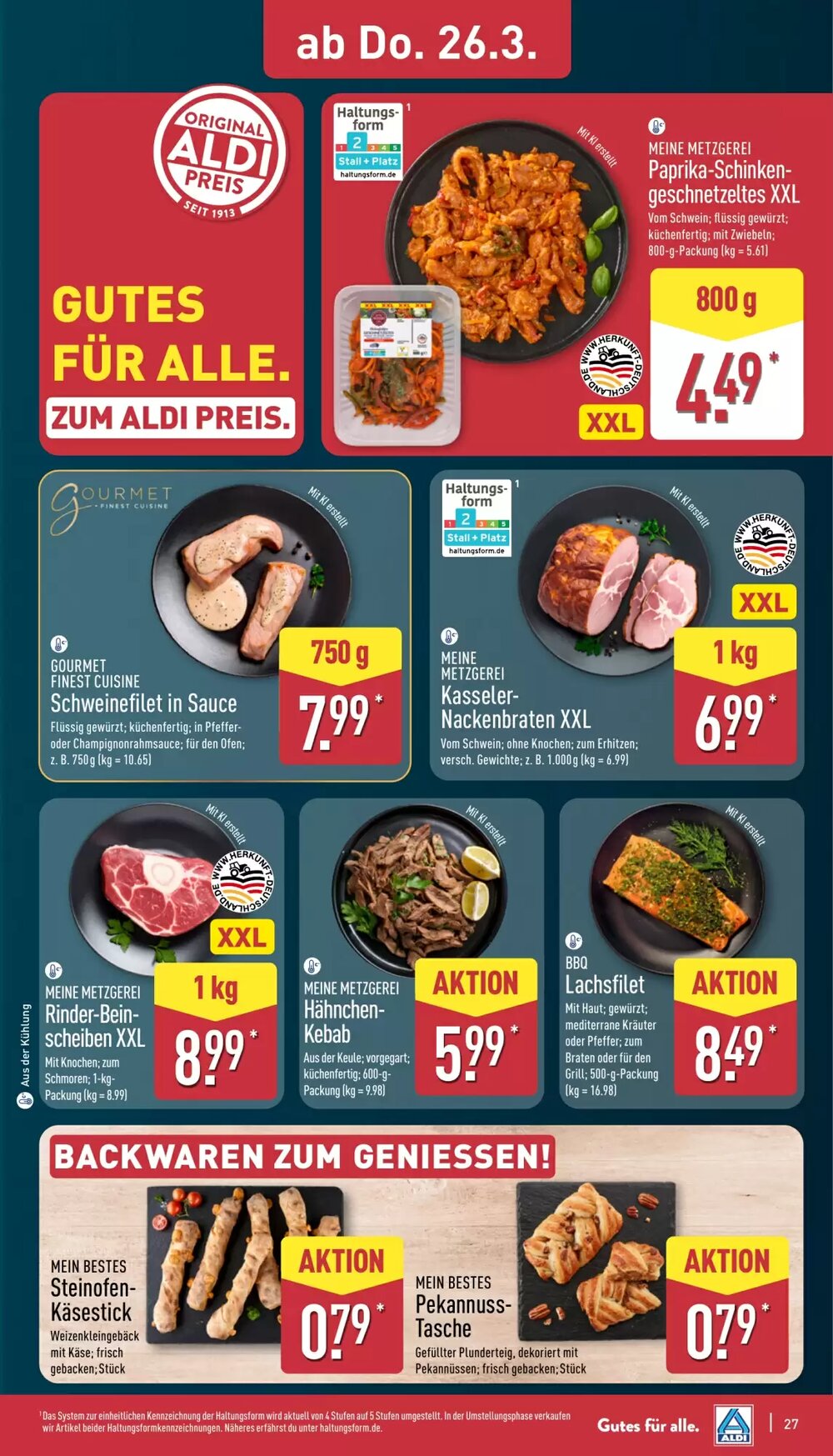 Aldi Nord Prospekt (ab 23.03.2026) zum Blättern - Seite 31