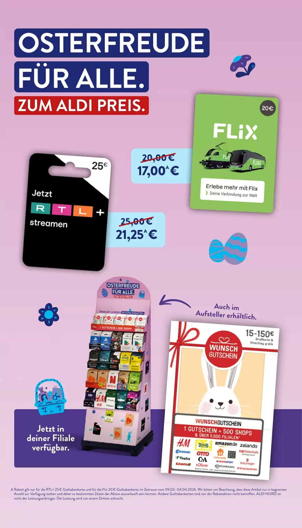 Aldi Nord Prospekt (ab 23.03.2026) zum Blättern - Seite 43