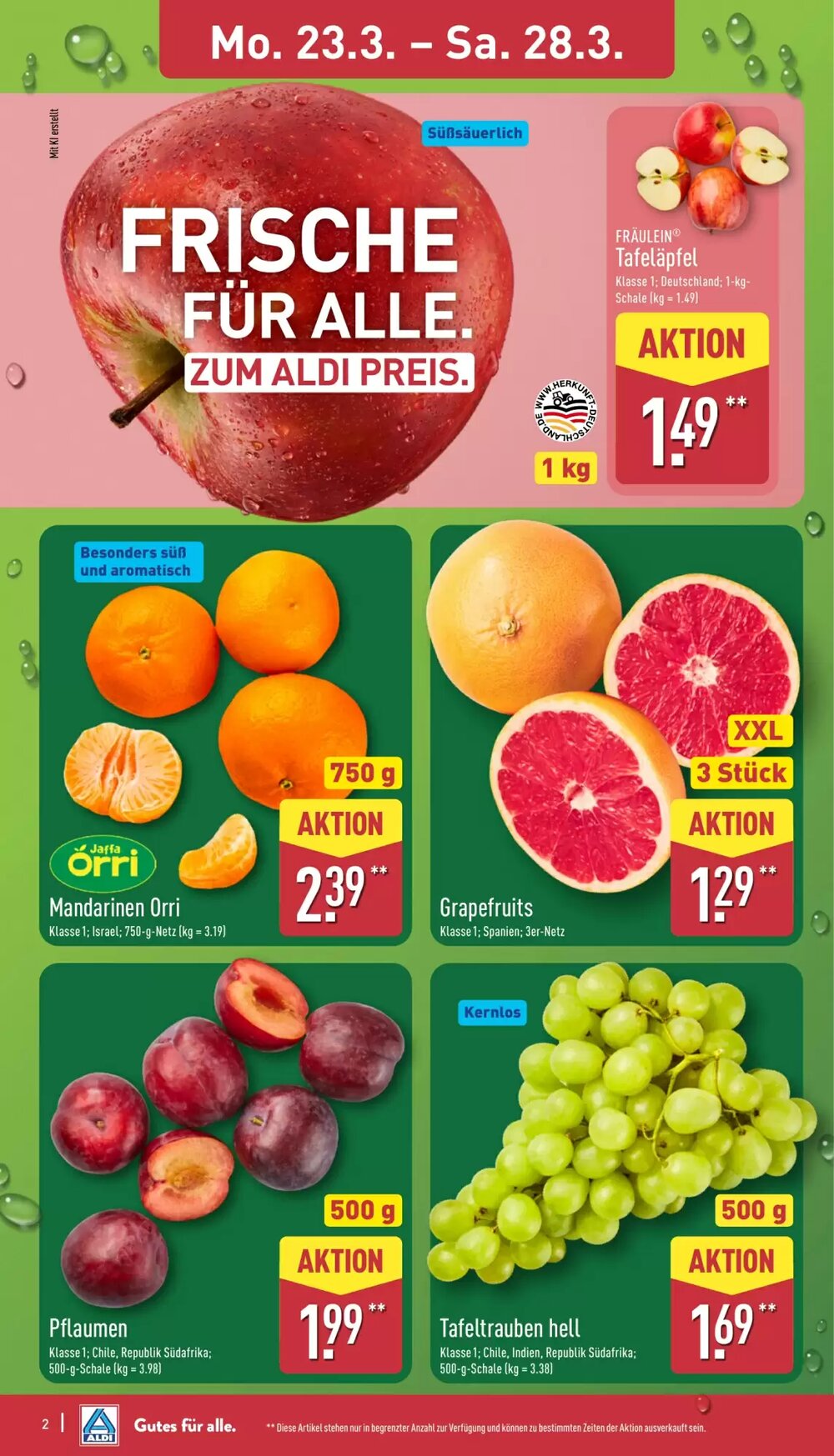 Aldi Nord Prospekt (ab 23.03.2026) zum Blättern - Seite 6