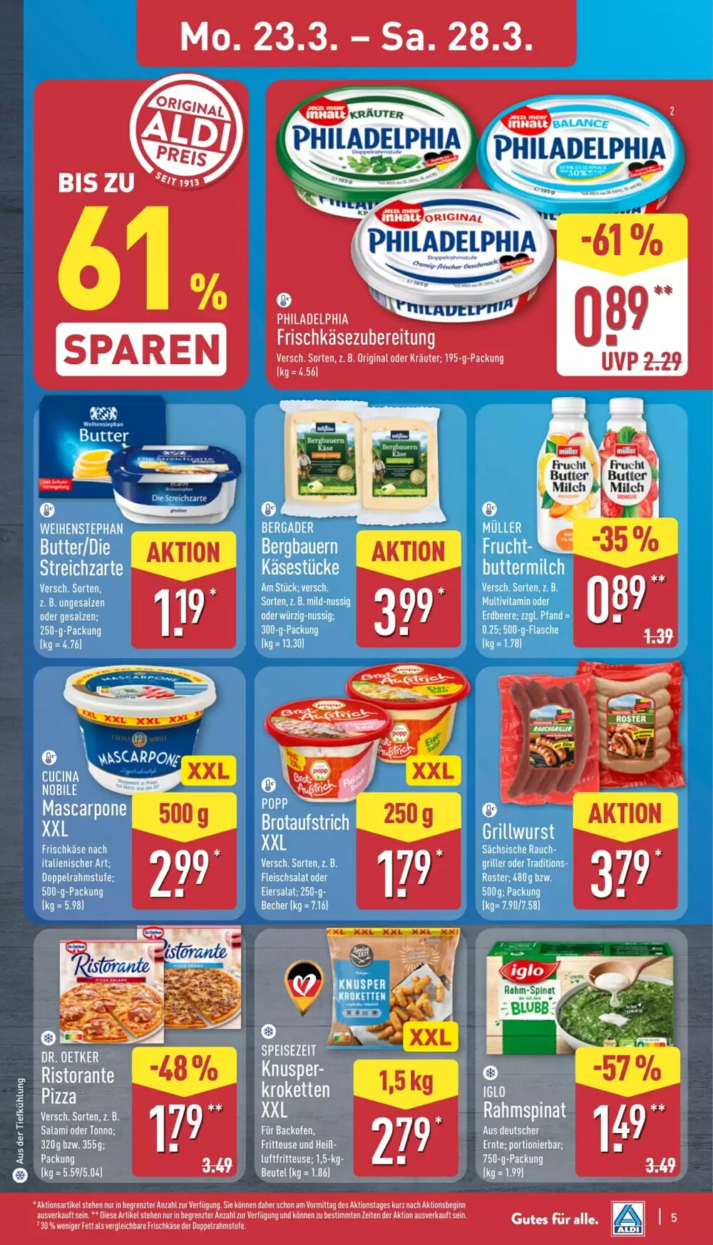 Aldi Nord Prospekt (ab 23.03.2026) zum Blättern - Seite 9