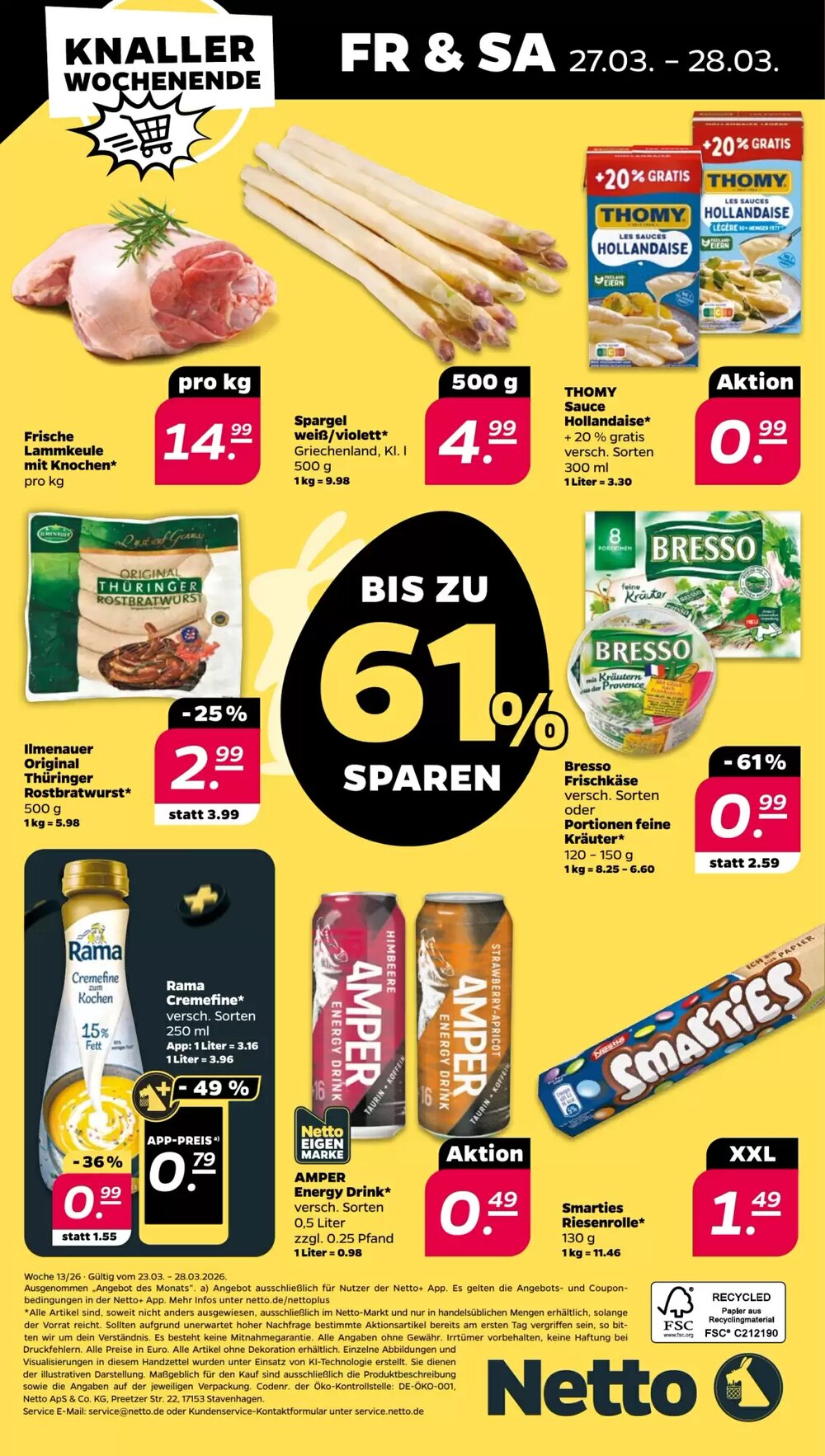 NETTO Prospekt (ab 23.03.2026) zum Blättern - Seite 38