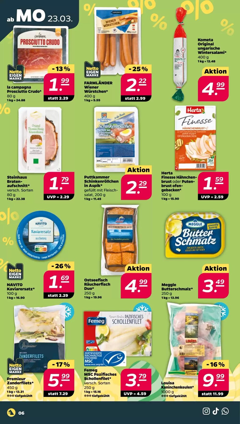 NETTO Prospekt (ab 23.03.2026) zum Blättern - Seite 6