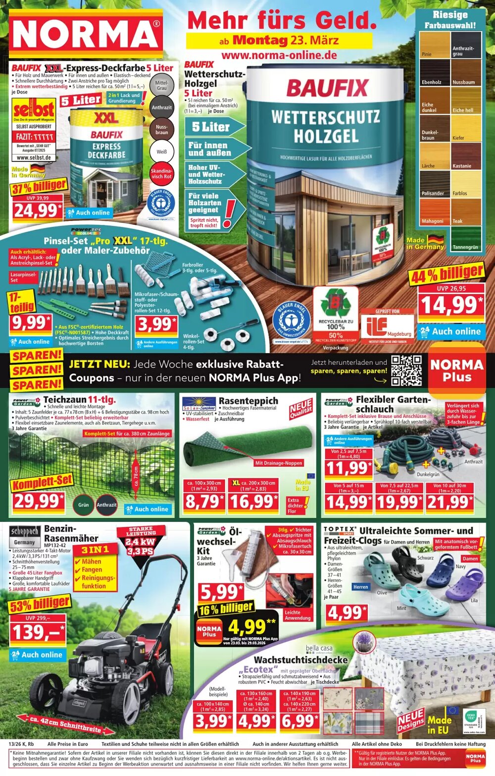 Norma Prospekt (ab 23.03.2026) zum Blättern - Seite 1