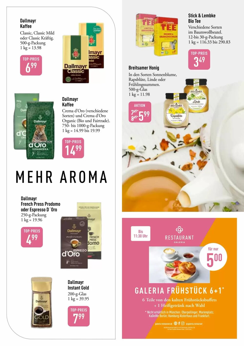 Galeria Markthalle Prospekt (ab 23.03.2026) zum Blättern - Seite 8