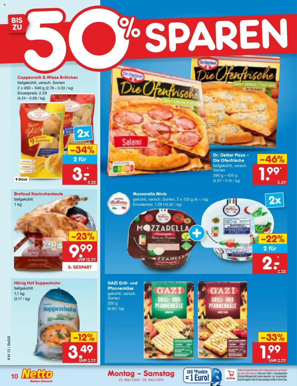 Netto Marken-Discount Prospekt (ab 23.03.2026) zum Blättern - Seite 10