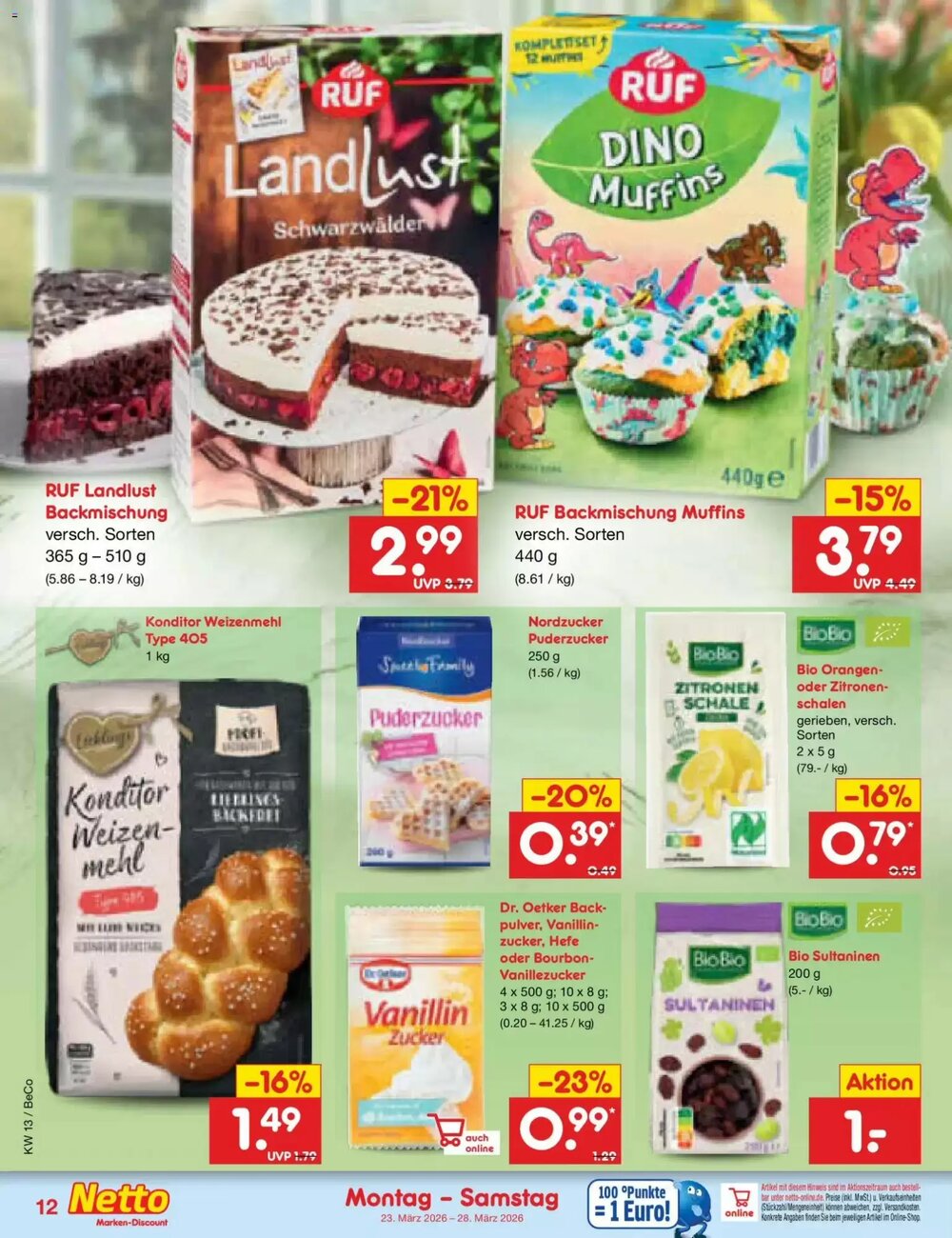 Netto Marken-Discount Prospekt (ab 23.03.2026) zum Blättern - Seite 12