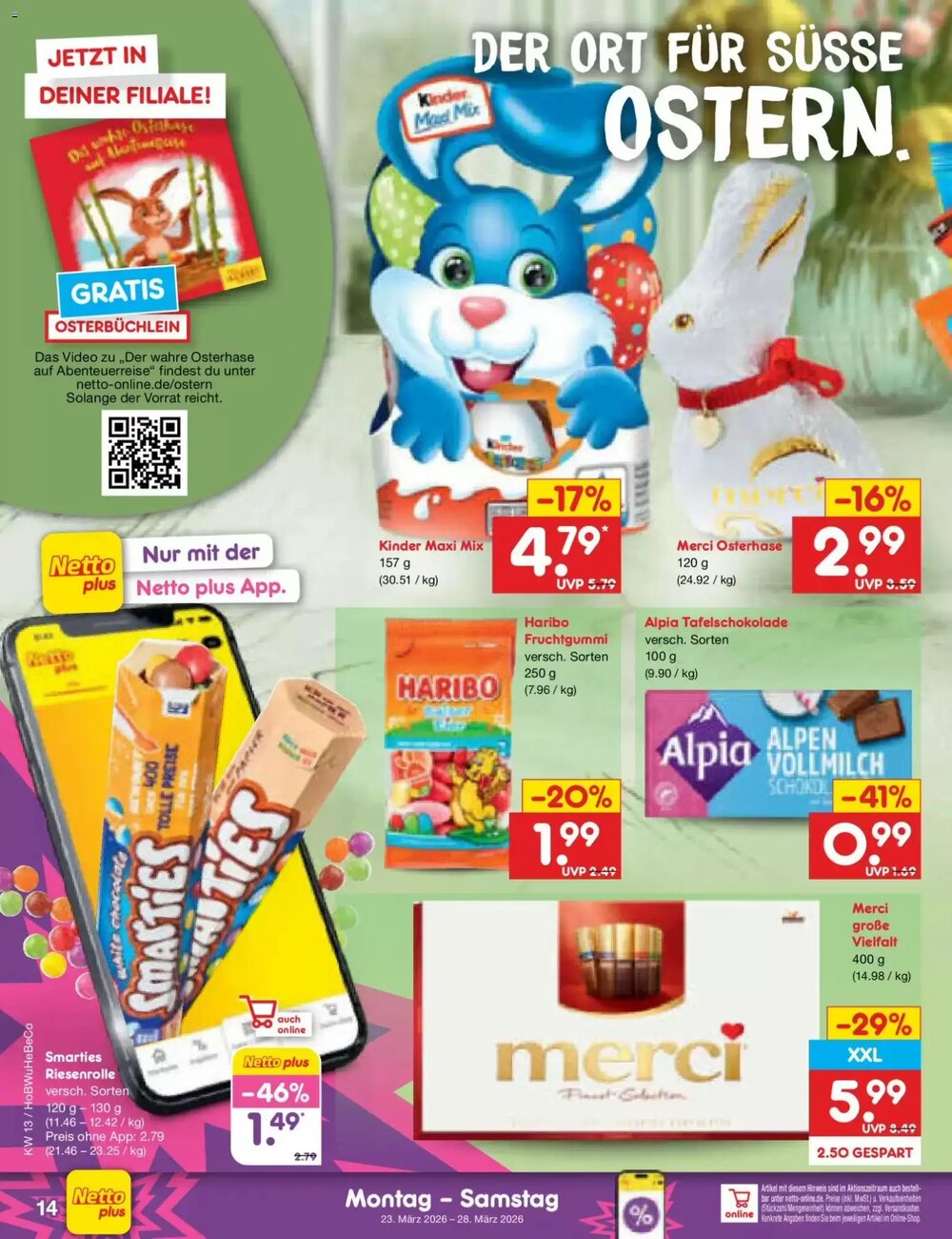 Netto Marken-Discount Prospekt (ab 23.03.2026) zum Blättern - Seite 16