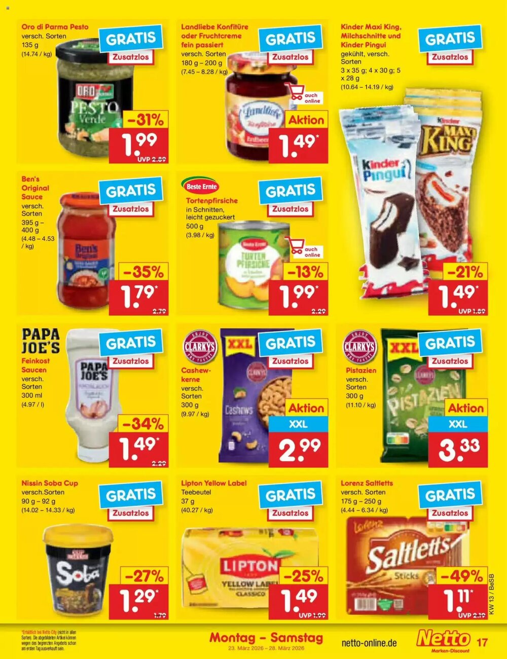 Netto Marken-Discount Prospekt (ab 23.03.2026) zum Blättern - Seite 19