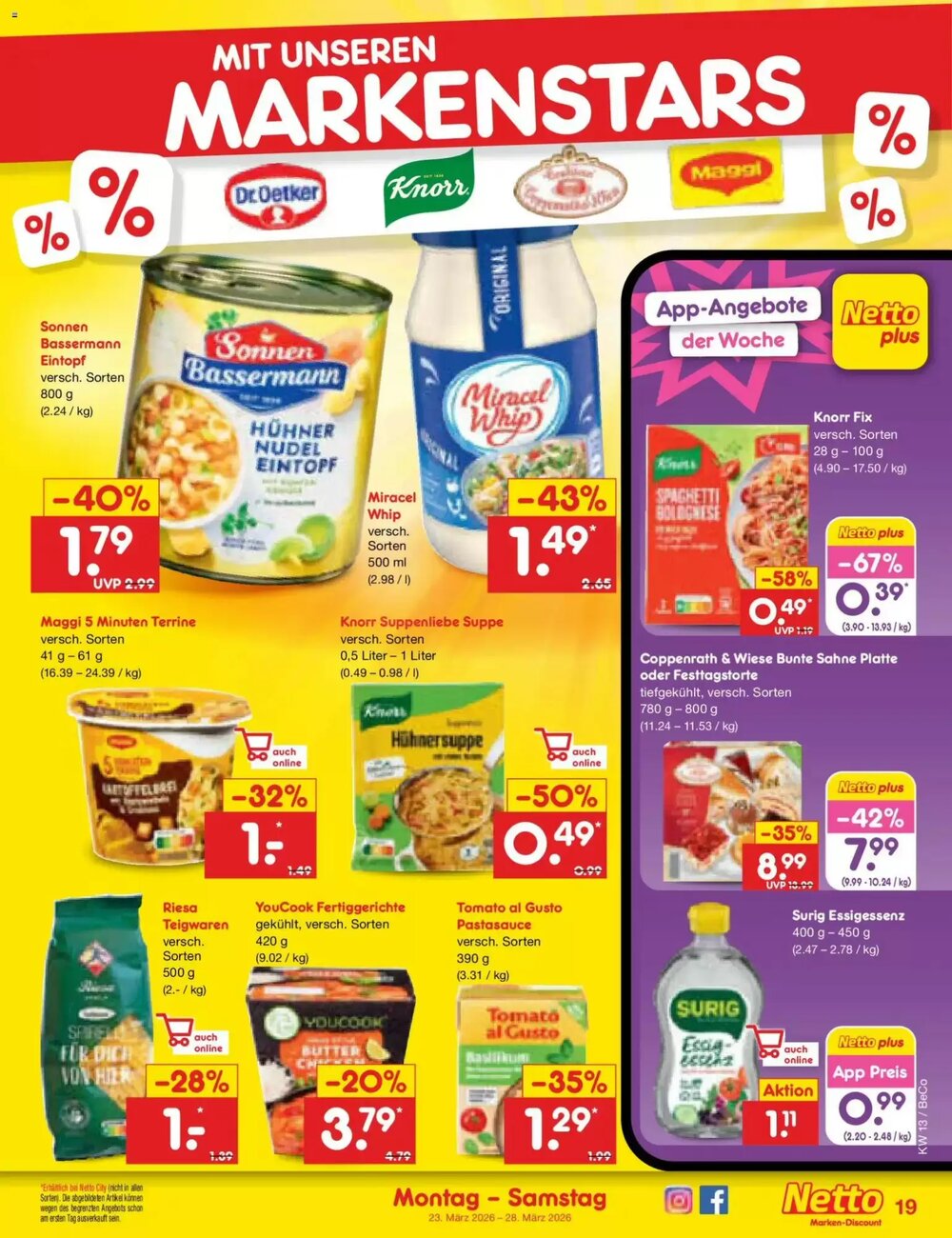 Netto Marken-Discount Prospekt (ab 23.03.2026) zum Blättern - Seite 21