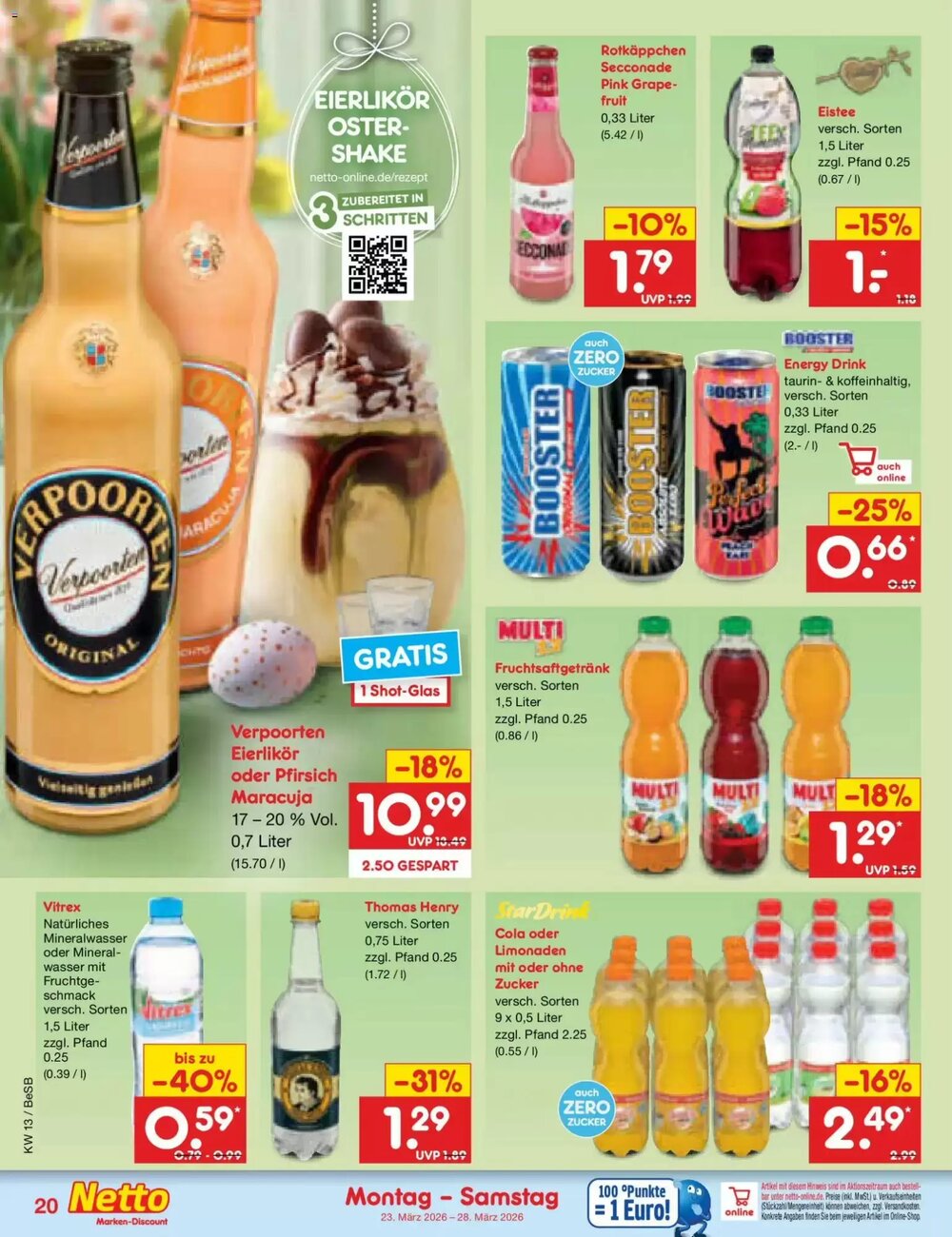 Netto Marken-Discount Prospekt (ab 23.03.2026) zum Blättern - Seite 22