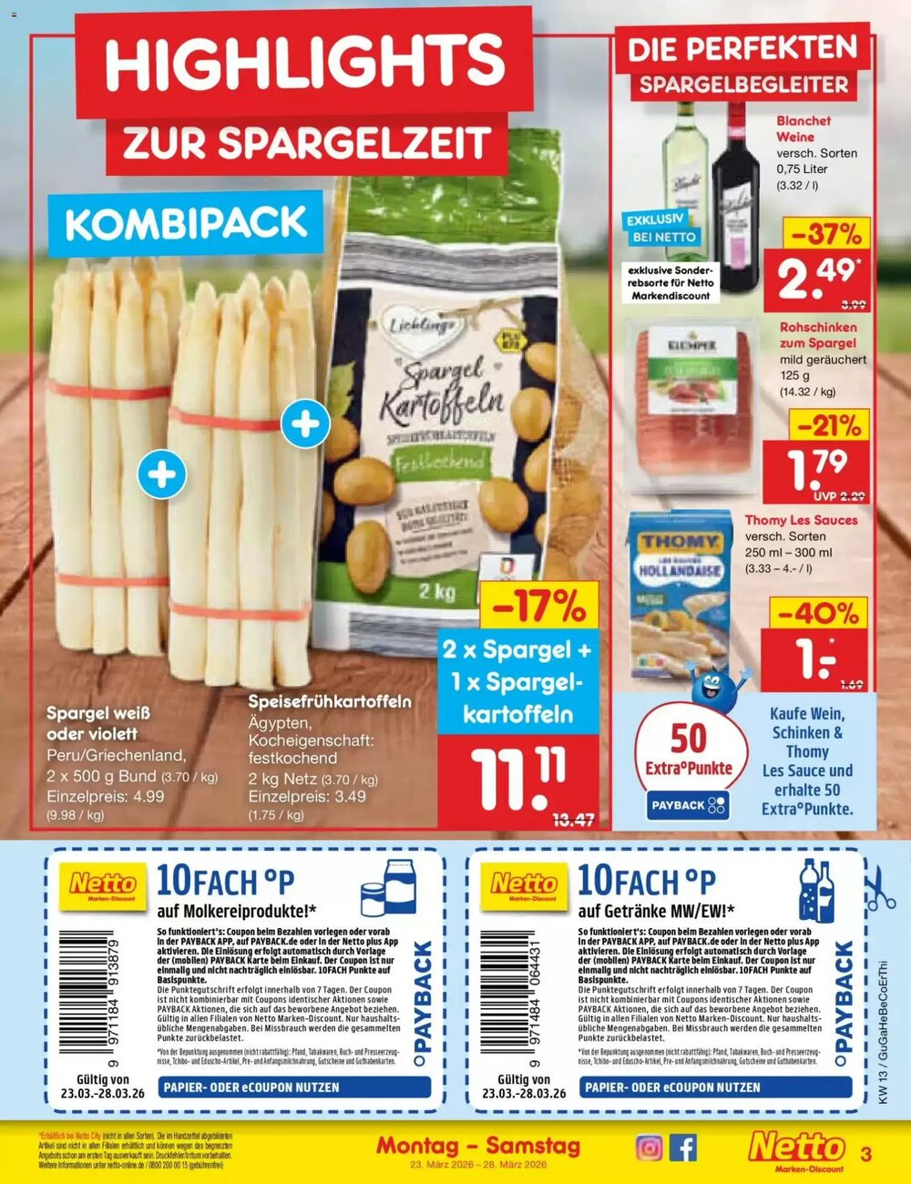 Netto Marken-Discount Prospekt (ab 23.03.2026) zum Blättern - Seite 3