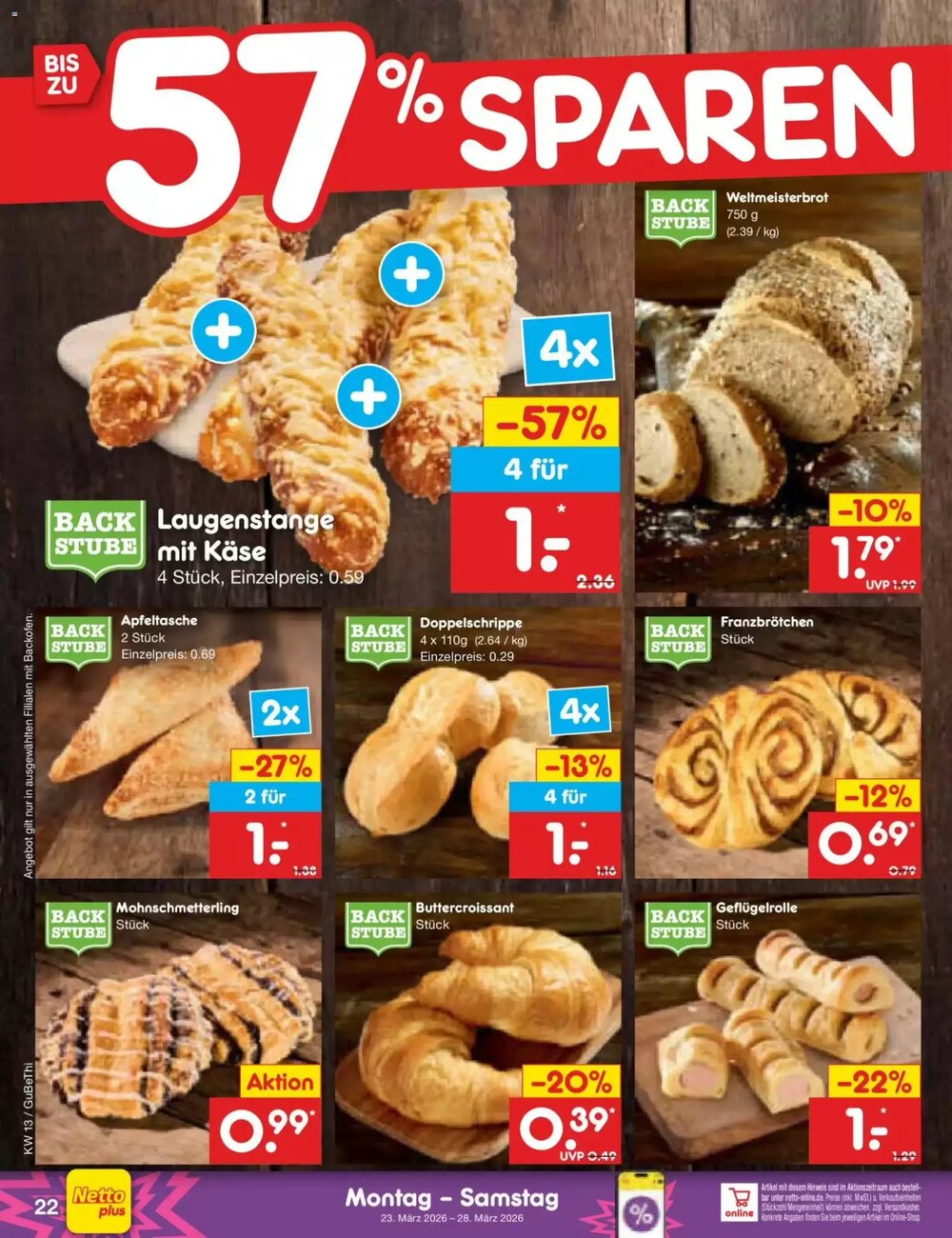 Netto Marken-Discount Prospekt (ab 23.03.2026) zum Blättern - Seite 30
