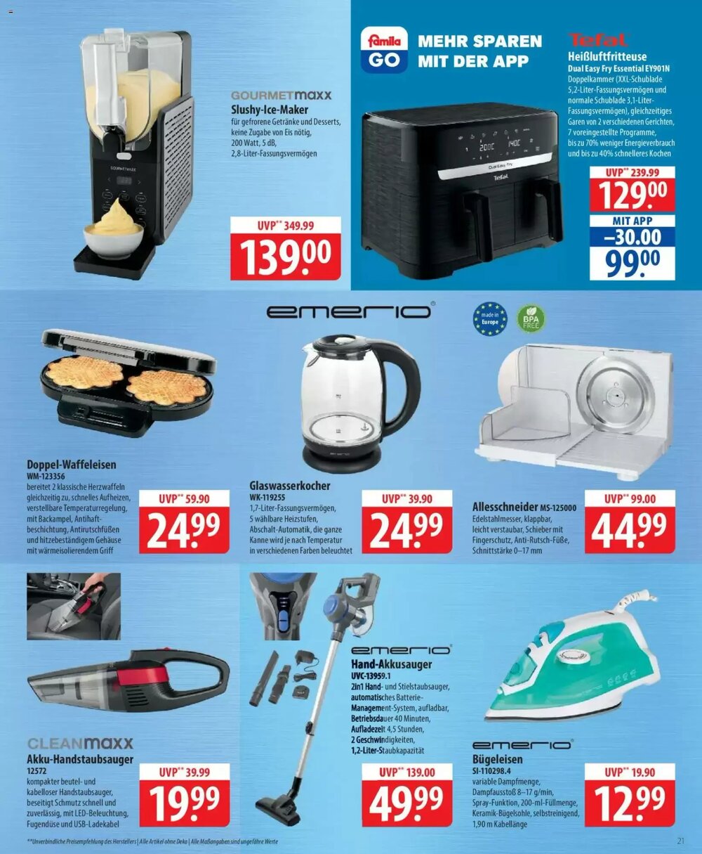 Famila Nord West Prospekt (ab 23.03.2026) zum Blättern - Seite 21