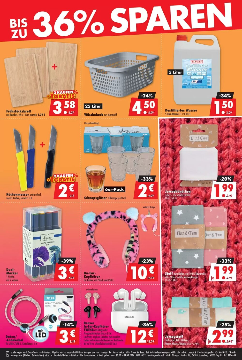 Mäc Geiz Prospekt (ab 23.03.2026) zum Blättern - Seite 2