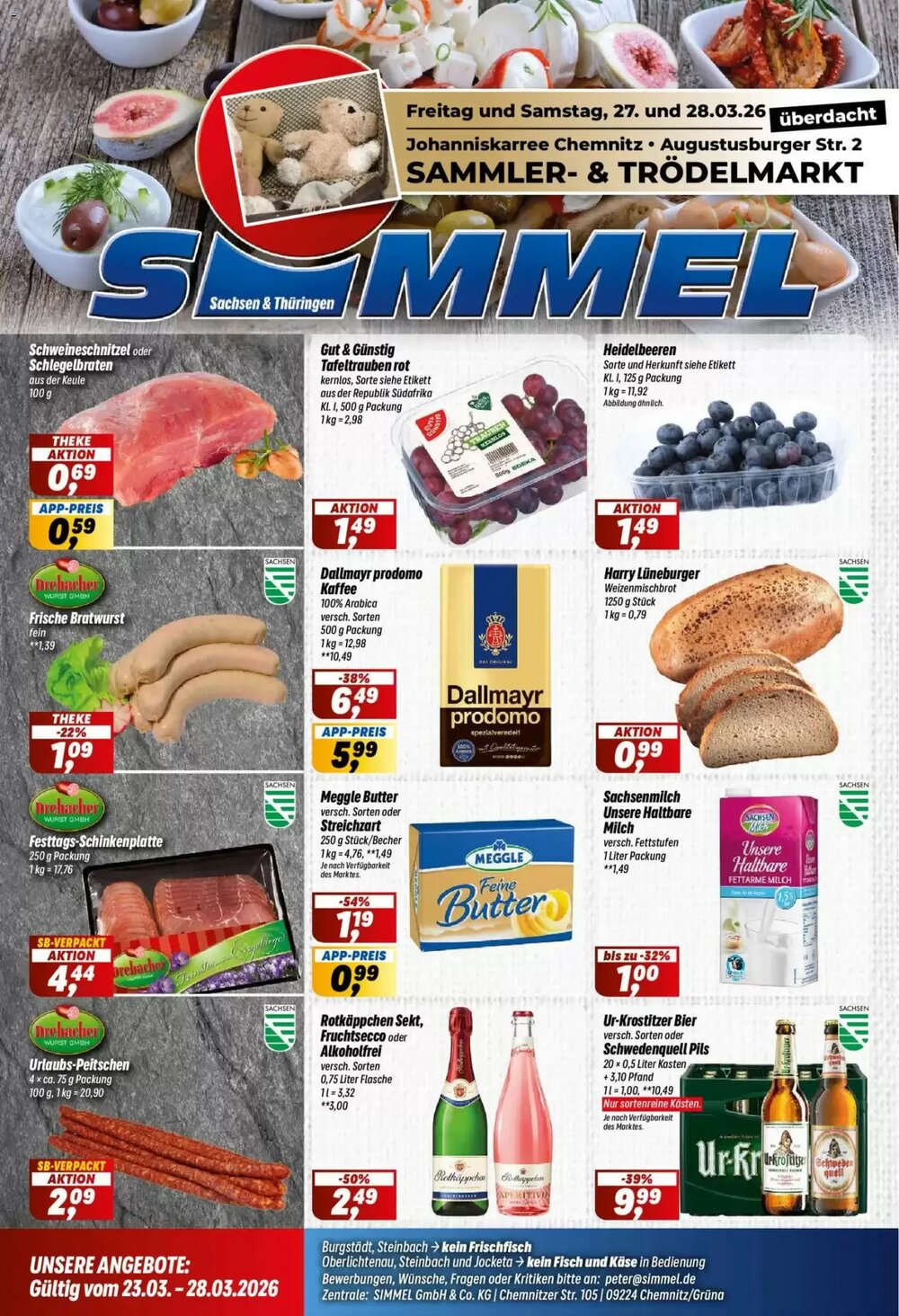 Simmel Prospekt (ab 23.03.2026) zum Blättern - Seite 1