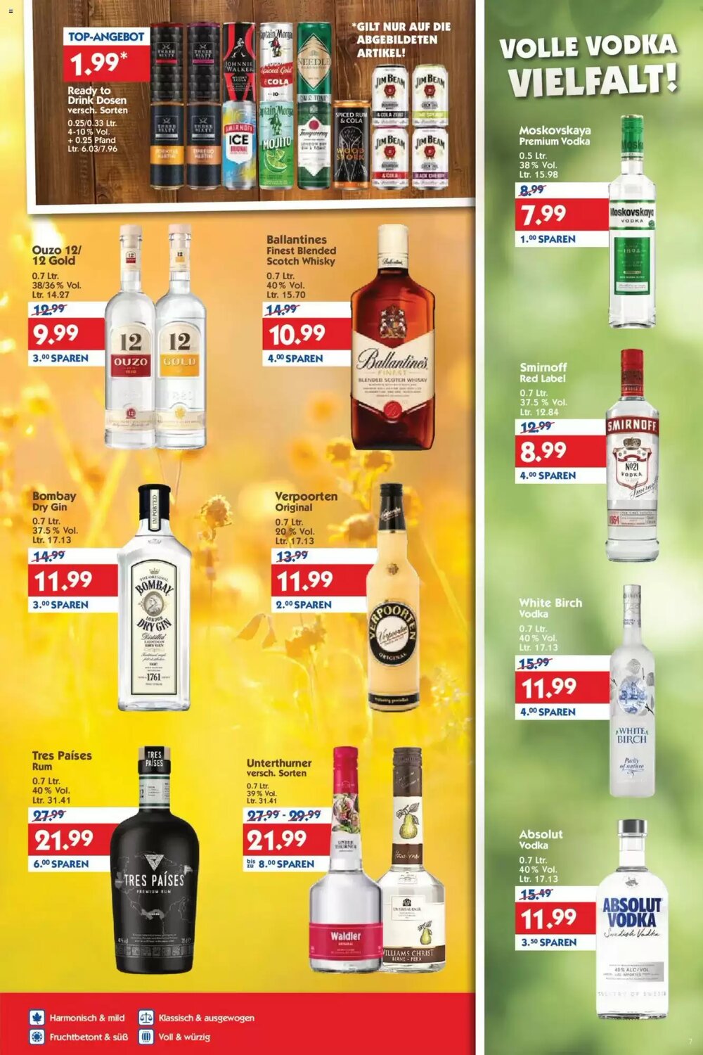 Hol'ab Getränkemarkt Prospekt (ab 23.03.2026) zum Blättern - Seite 7