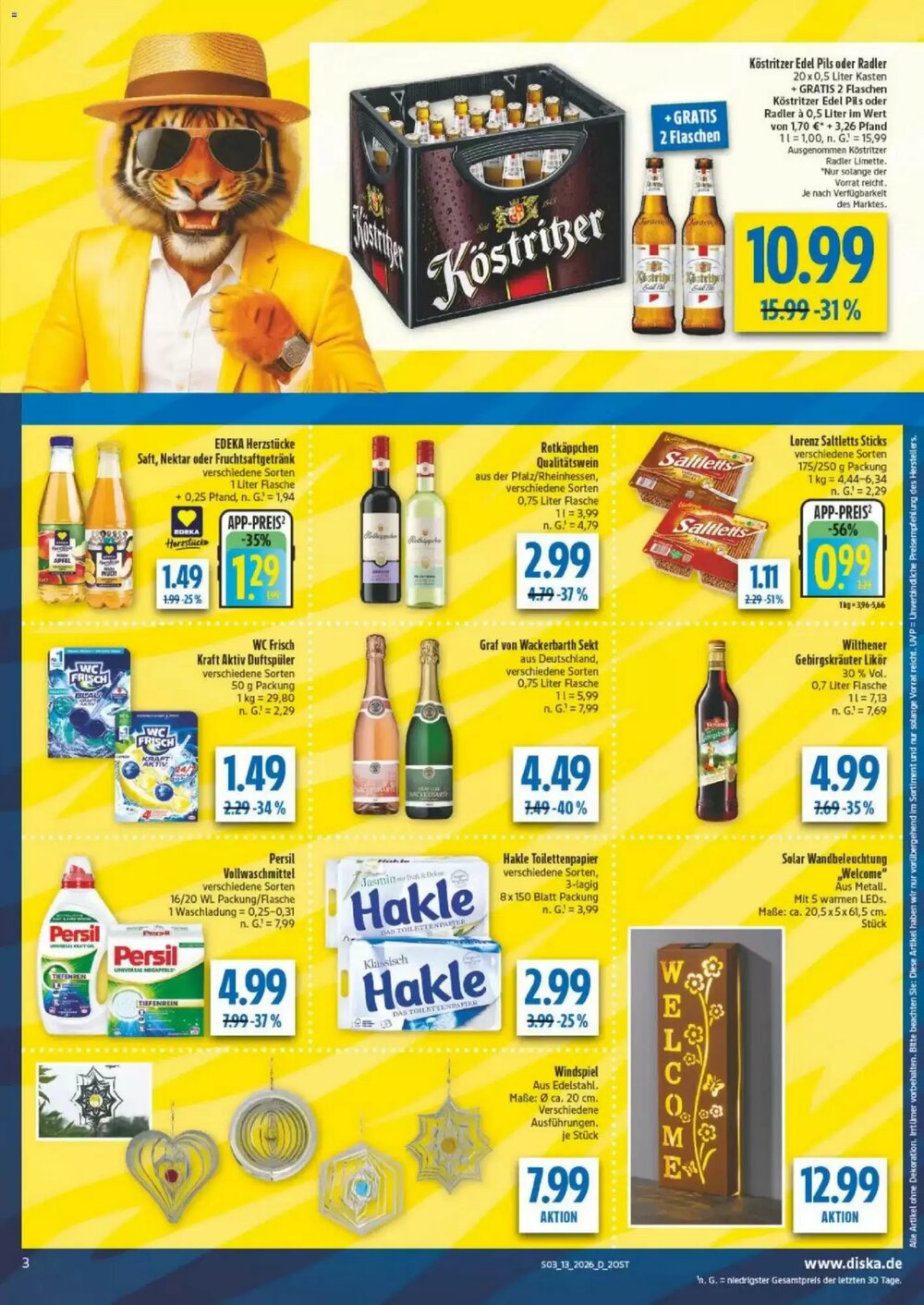 diska Prospekt (ab 23.03.2026) zum Blättern - Seite 3