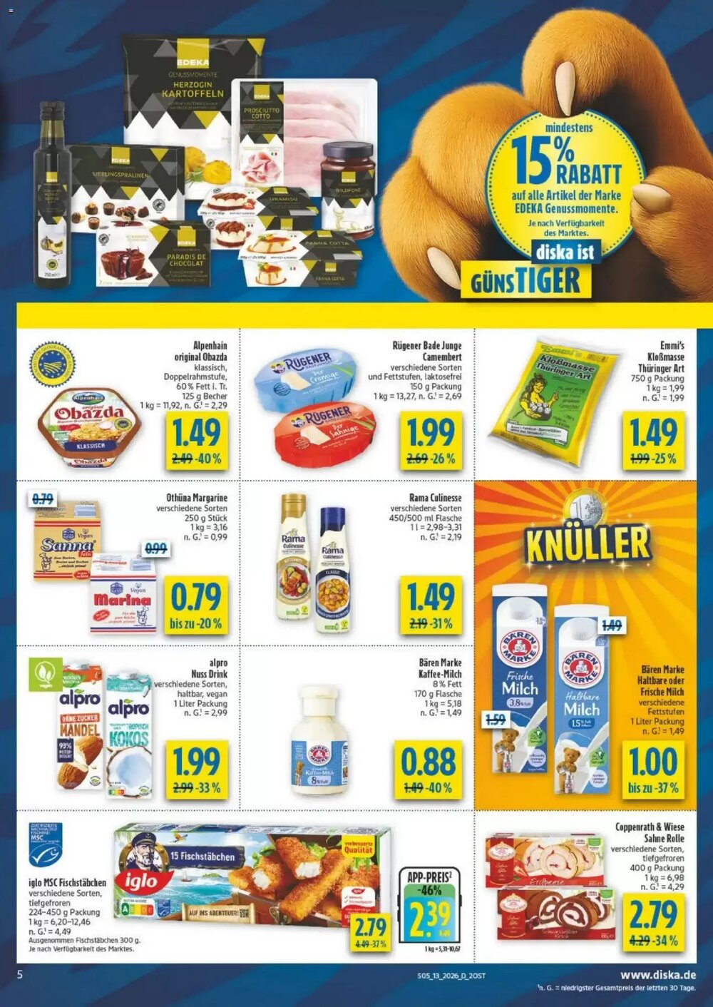 diska Prospekt (ab 23.03.2026) zum Blättern - Seite 5