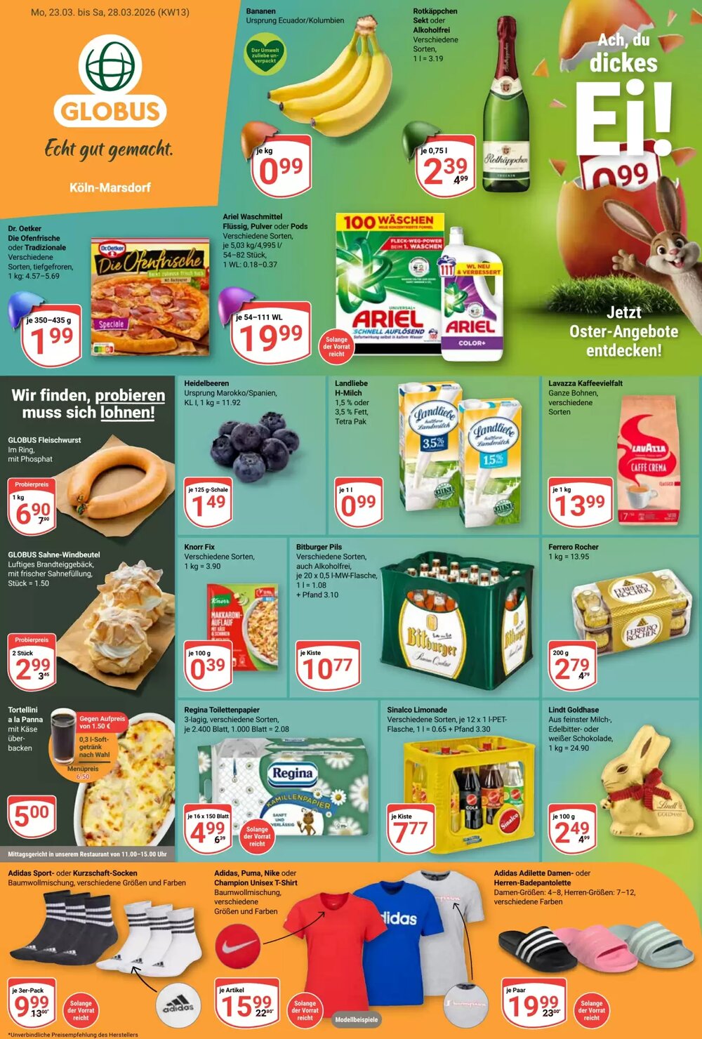 Globus Prospekt (ab 23.03.2026) zum Blättern - Seite 1