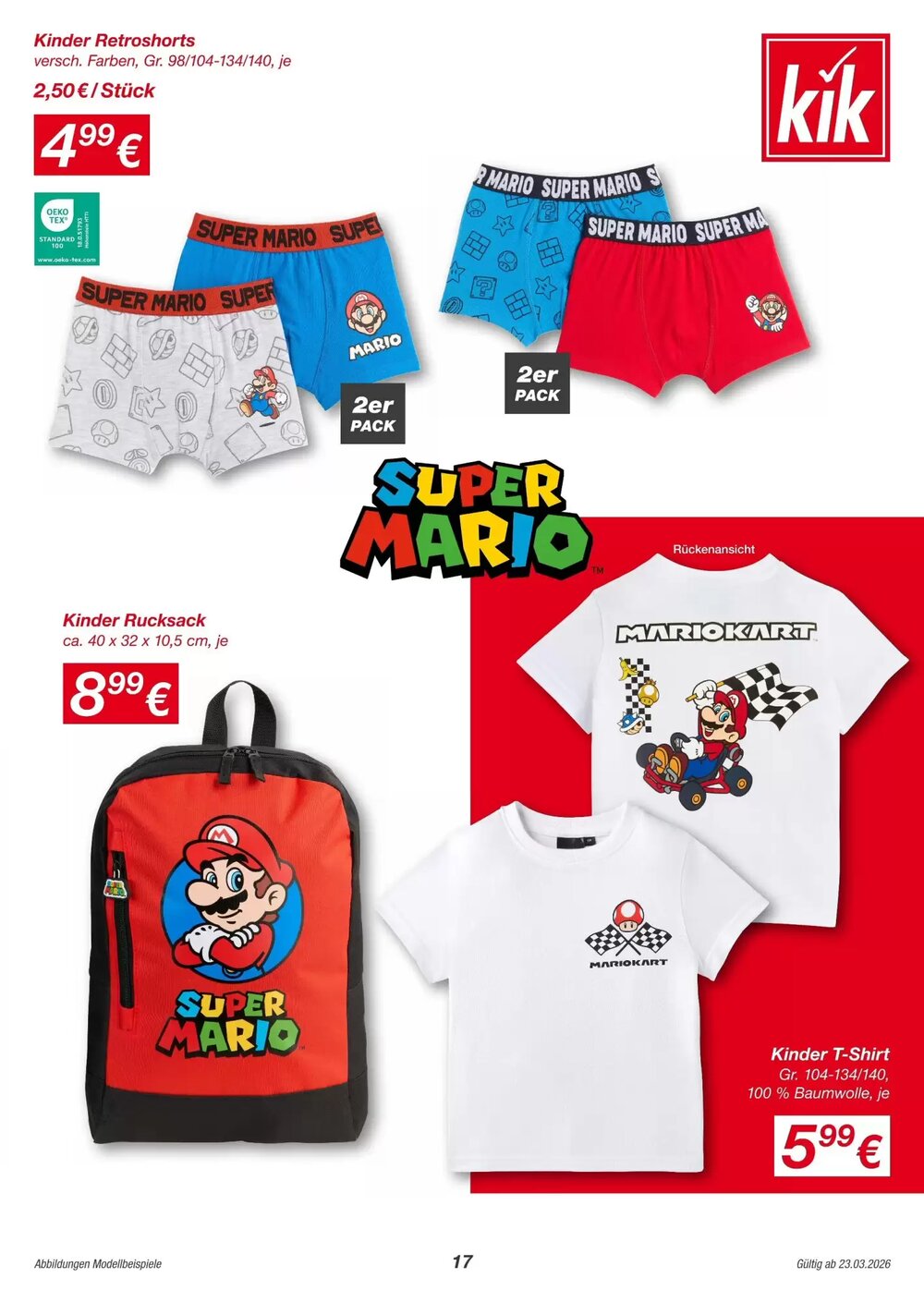 KiK Prospekt (ab 23.03.2026) zum Blättern - Seite 17