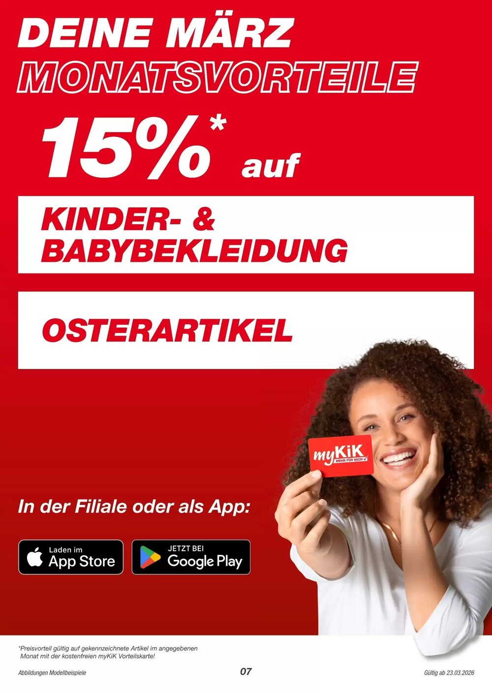 KiK Prospekt (ab 23.03.2026) zum Blättern - Seite 7