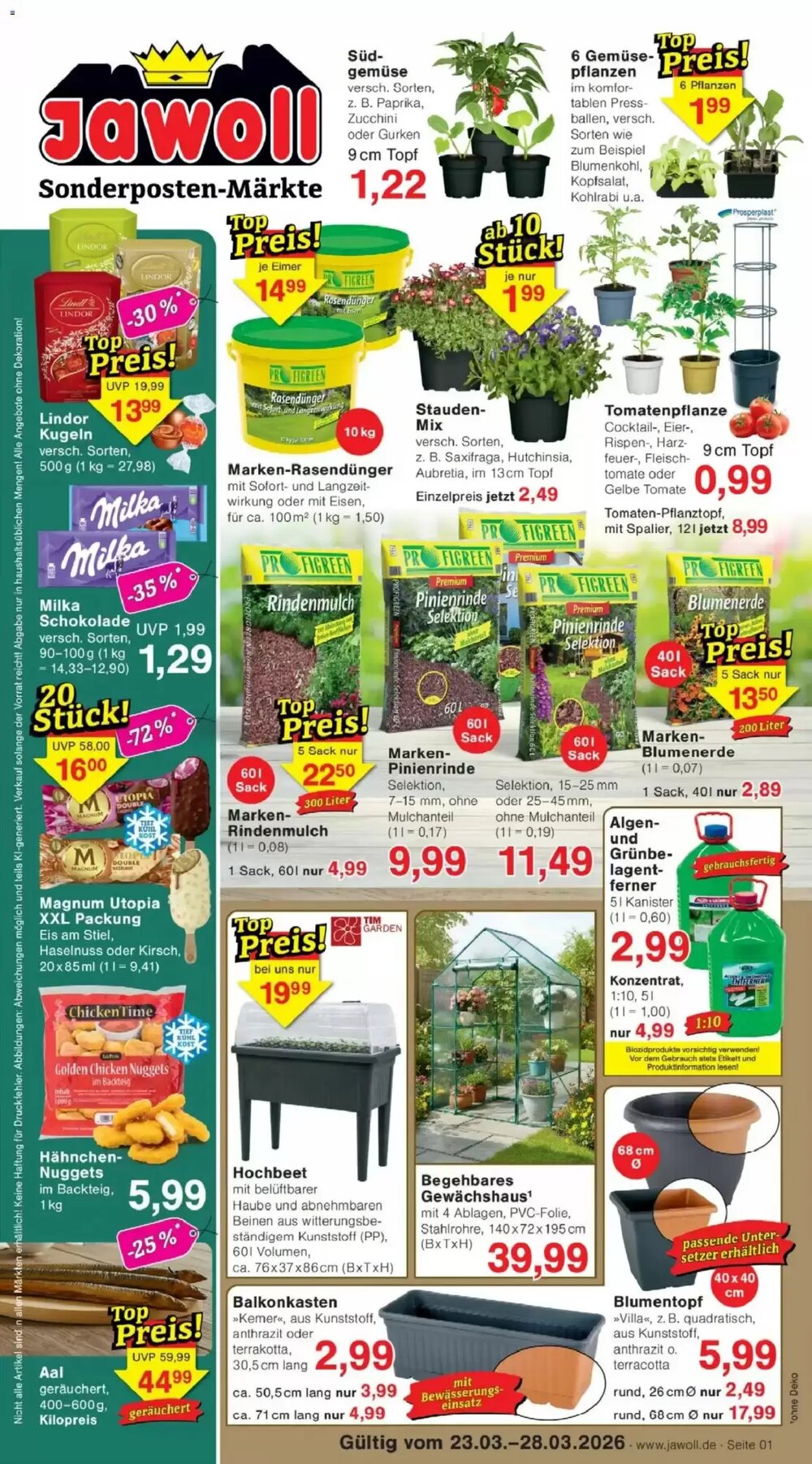 Jawoll Prospekt (ab 23.03.2026) zum Blättern - Seite 1