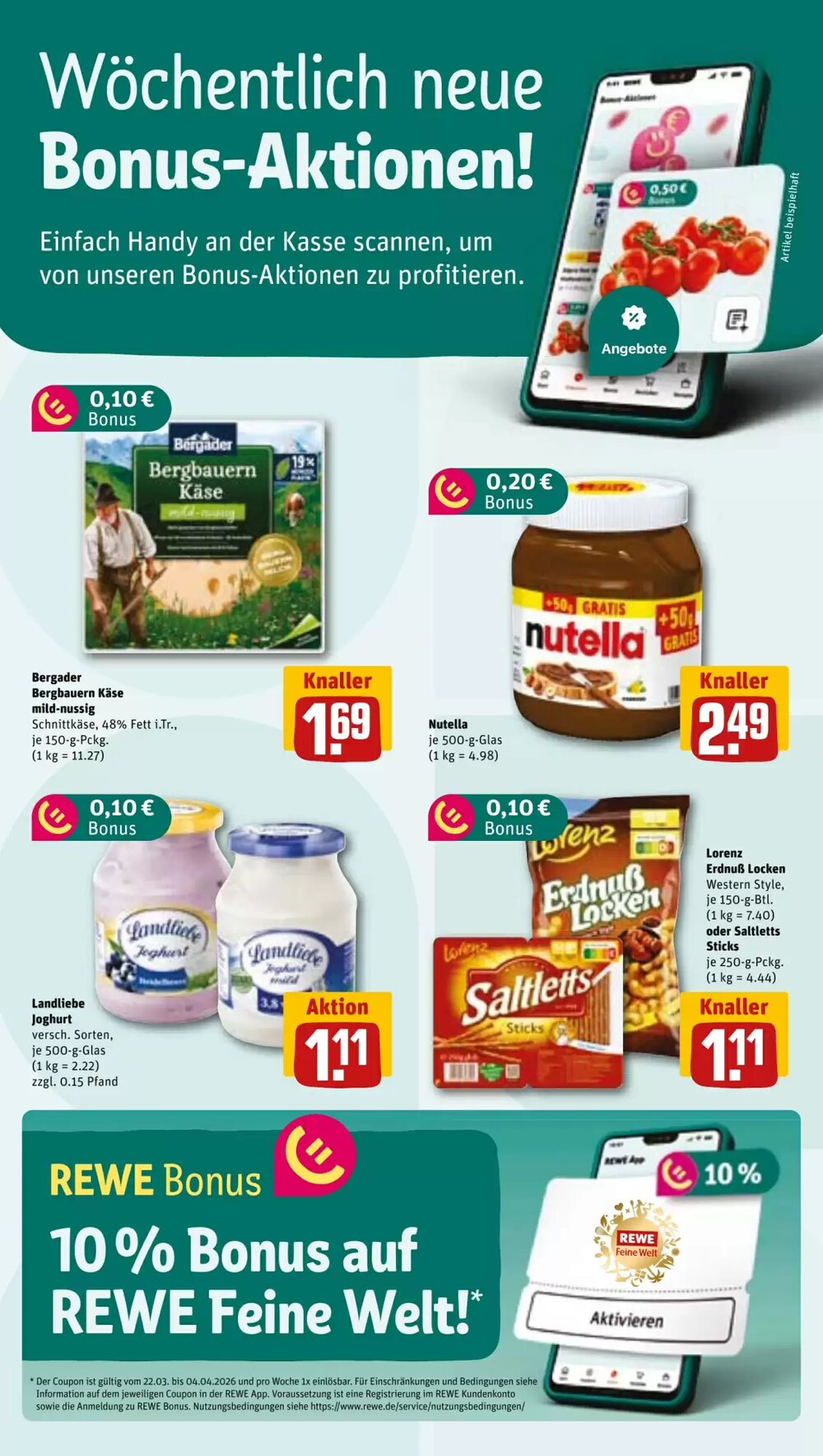 REWE Prospekt (ab 23.03.2026) zum Blättern - Seite 2