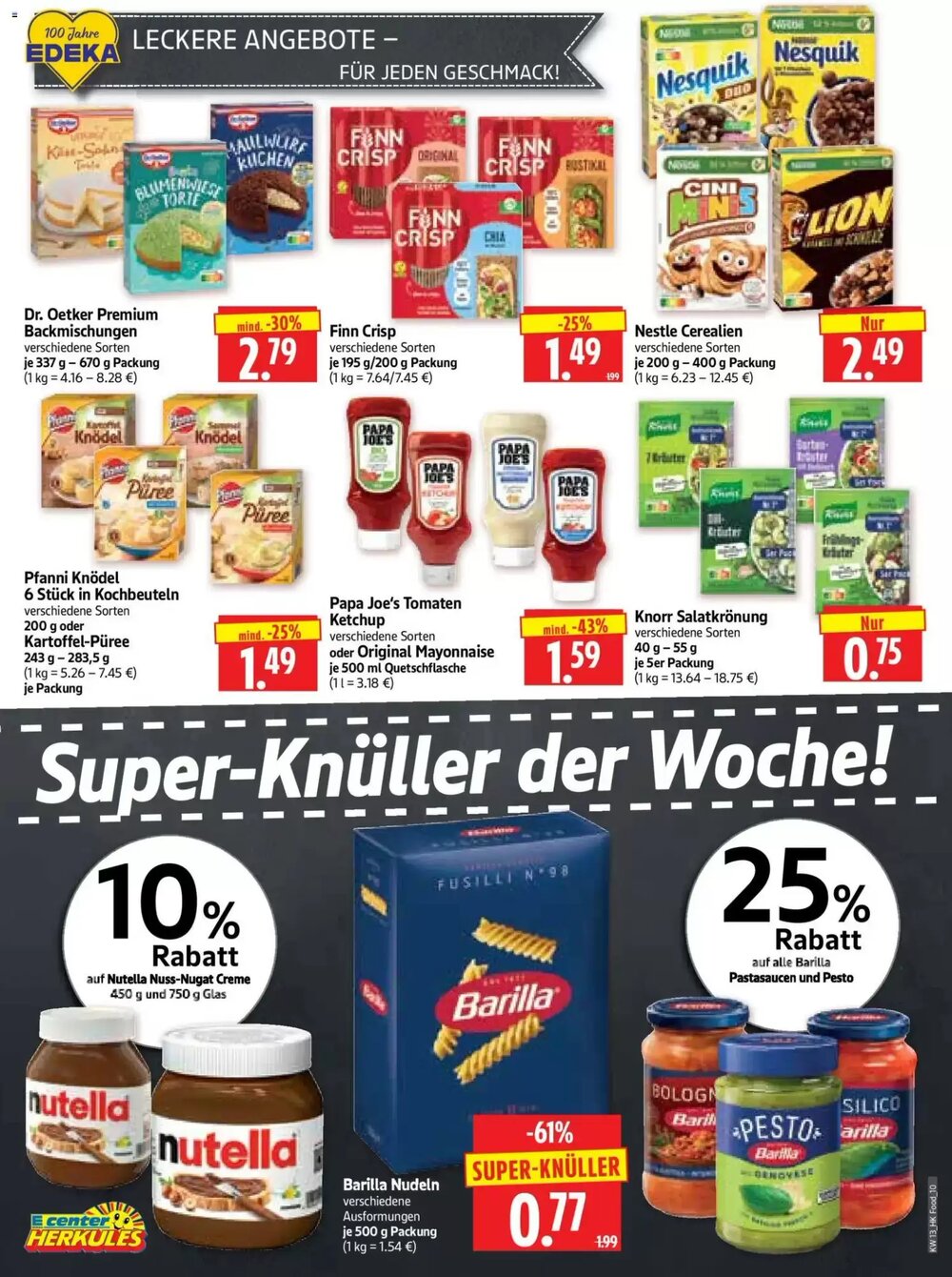 Edeka Herkules Prospekt (ab 23.03.2026) zum Blättern - Seite 10