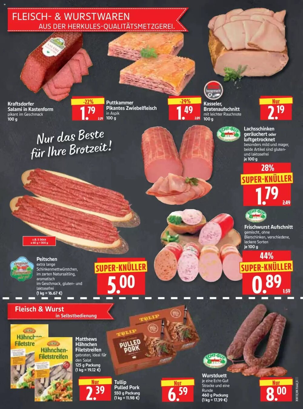 Edeka Herkules Prospekt (ab 23.03.2026) zum Blättern - Seite 3