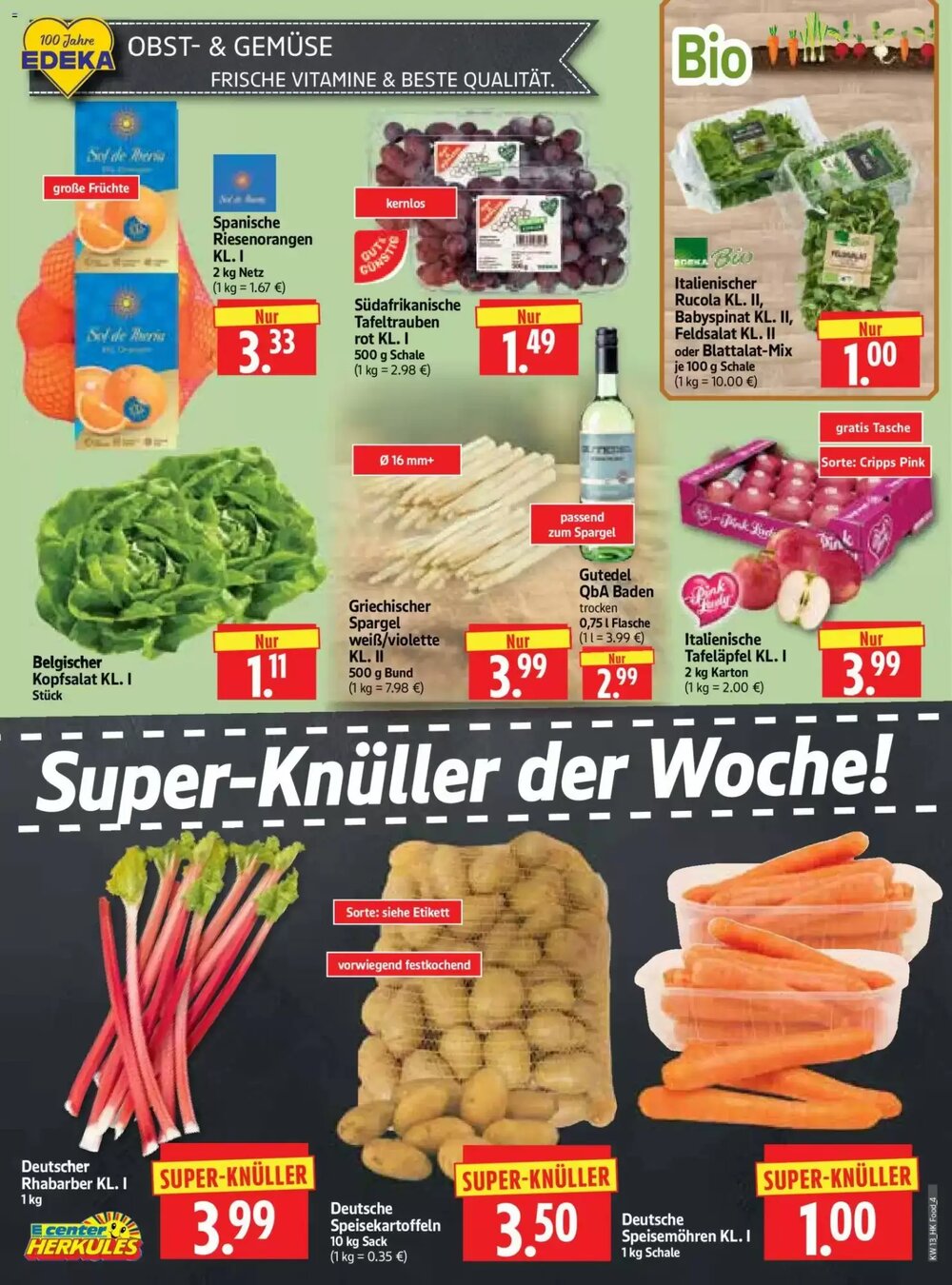 Edeka Herkules Prospekt (ab 23.03.2026) zum Blättern - Seite 4