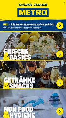 METRO Prospekt (ab 23.03.2026) zum Blättern