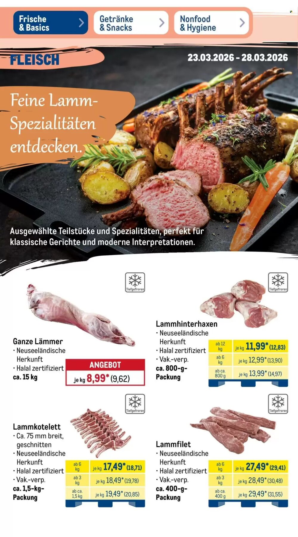 METRO Prospekt (ab 23.03.2026) zum Blättern - Seite 3