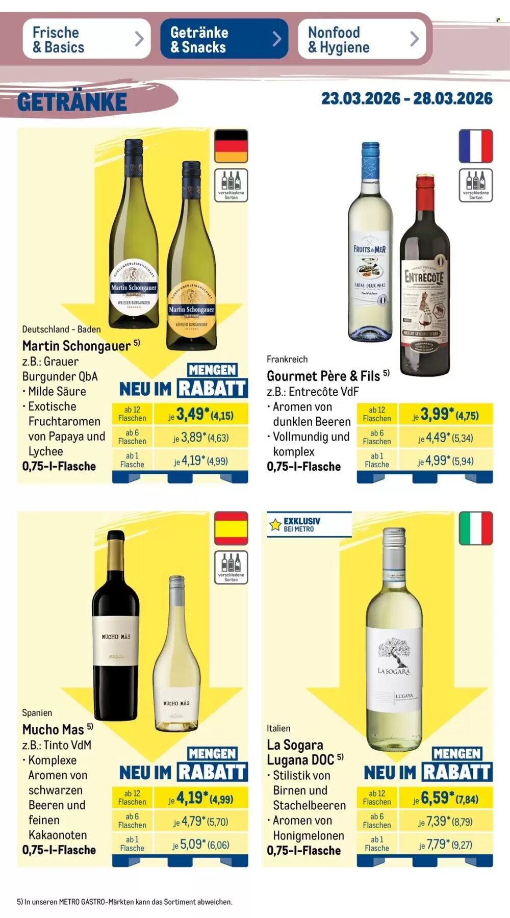 METRO Prospekt (ab 23.03.2026) zum Blättern - Seite 38