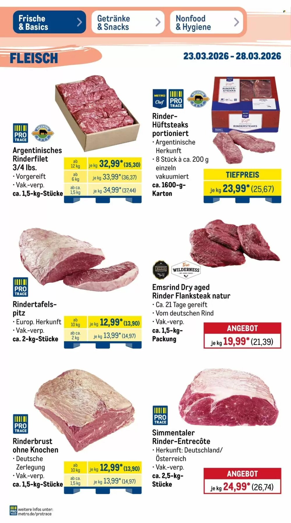 METRO Prospekt (ab 23.03.2026) zum Blättern - Seite 7