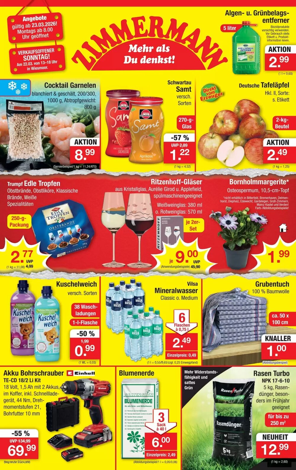 Zimmermann Prospekt (ab 23.03.2026) zum Blättern - Seite 1