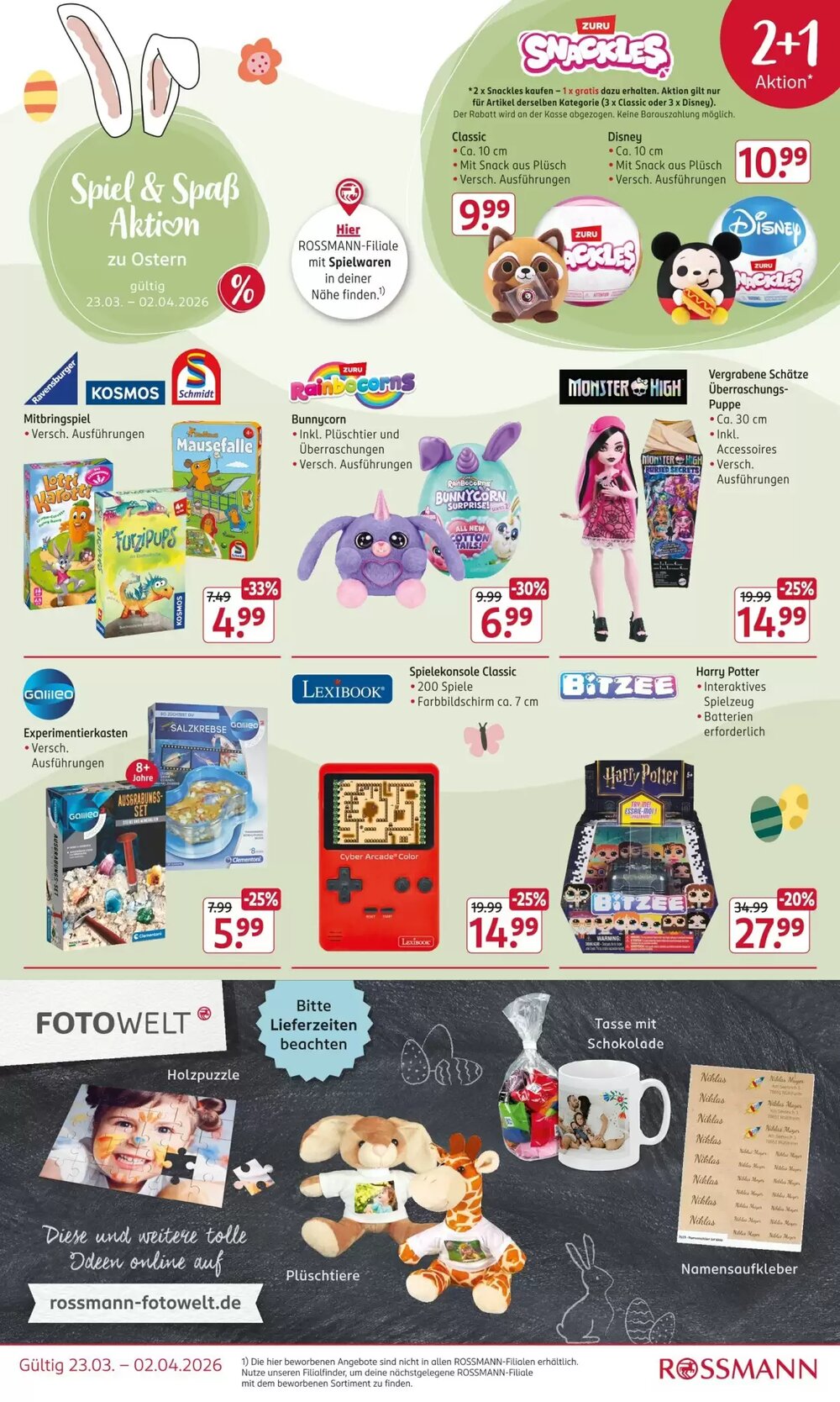 Rossmann Prospekt (ab 23.03.2026) zum Blättern - Seite 12