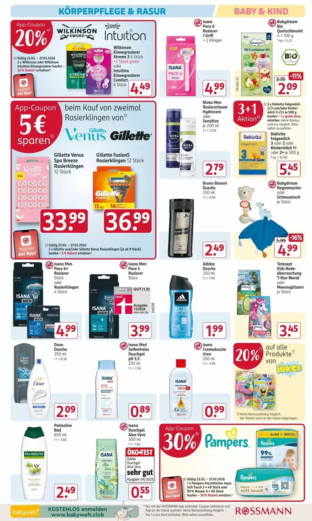 Rossmann Prospekt (ab 23.03.2026) zum Blättern - Seite 12