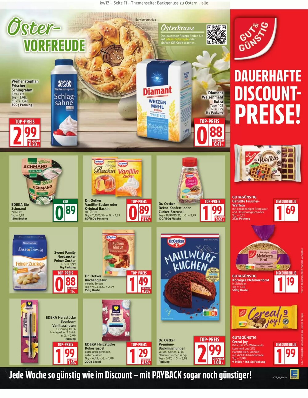 Edeka Prospekt (ab 23.03.2026) zum Blättern - Seite 11