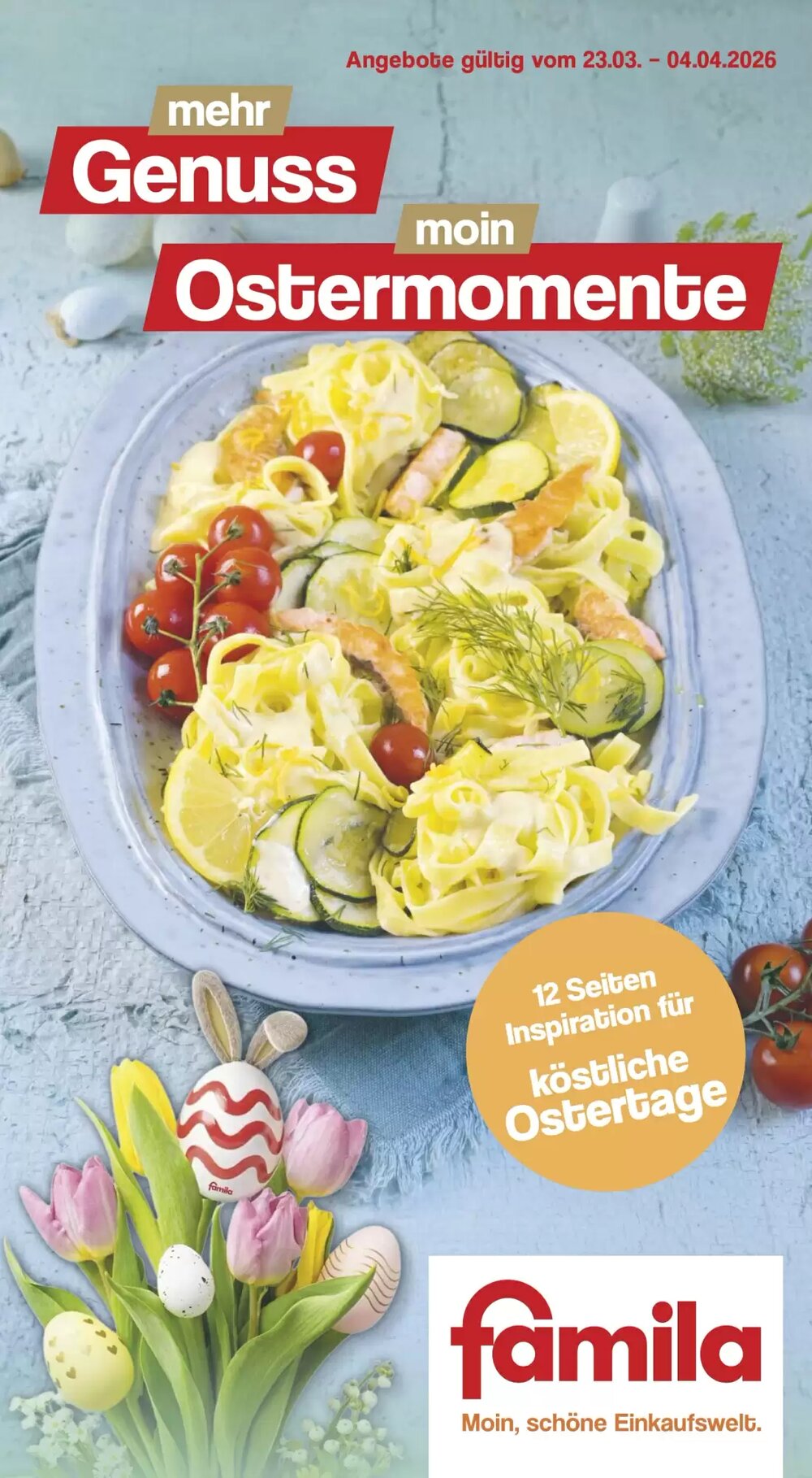 Famila Nord West Prospekt (ab 23.03.2026) zum Blättern - Seite 1