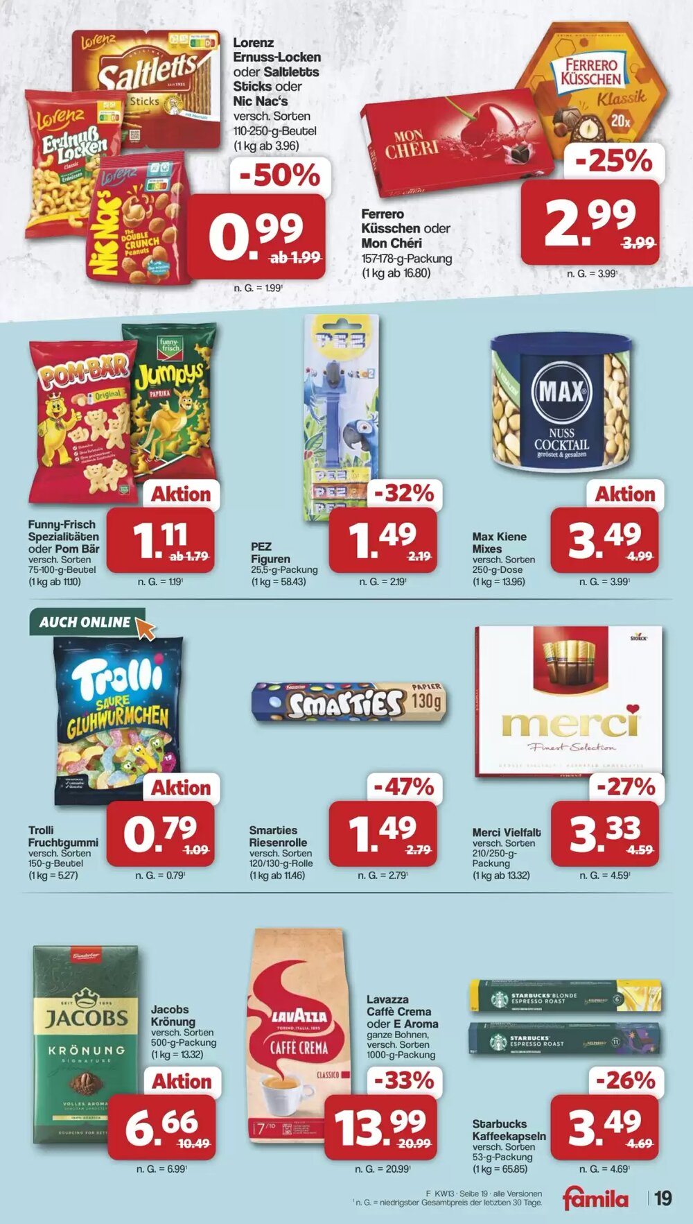 Famila Nord West Prospekt (ab 23.03.2026) zum Blättern - Seite 19