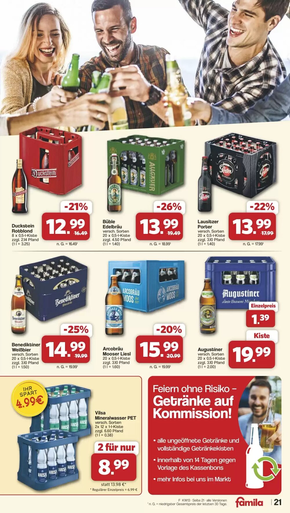 Famila Nord West Prospekt (ab 23.03.2026) zum Blättern - Seite 21