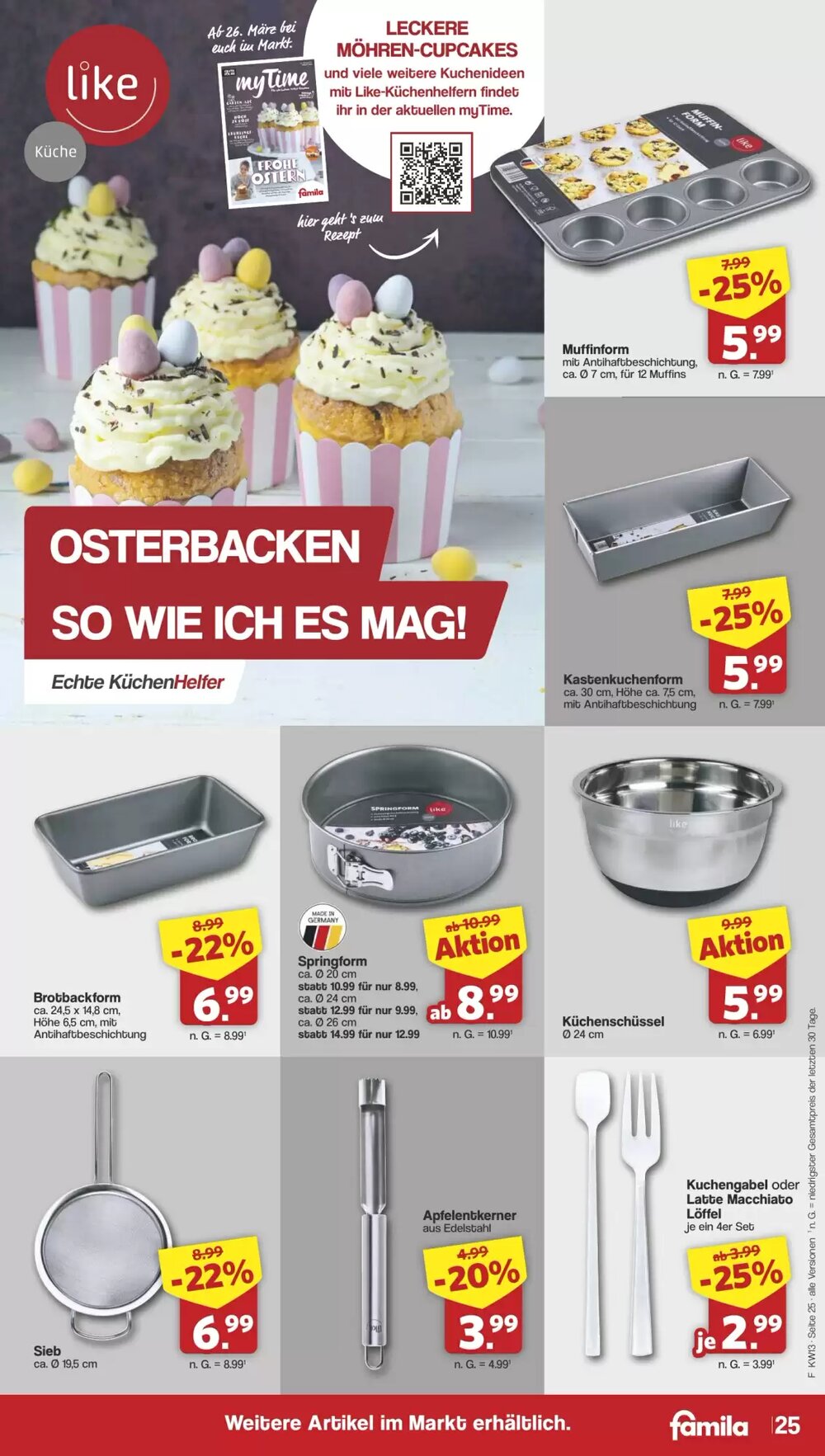 Famila Nord West Prospekt (ab 23.03.2026) zum Blättern - Seite 25