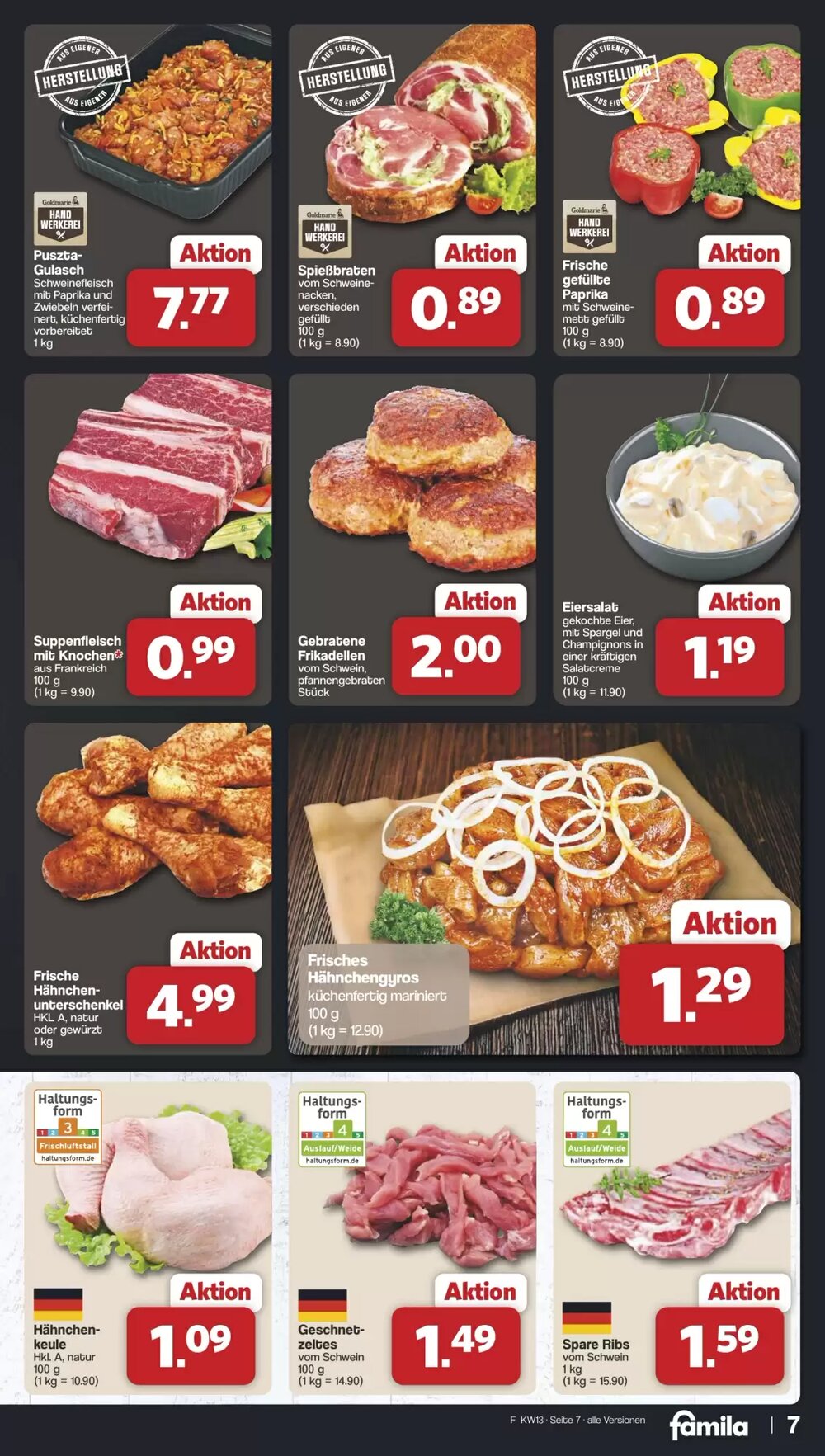 Famila Nord West Prospekt (ab 23.03.2026) zum Blättern - Seite 7