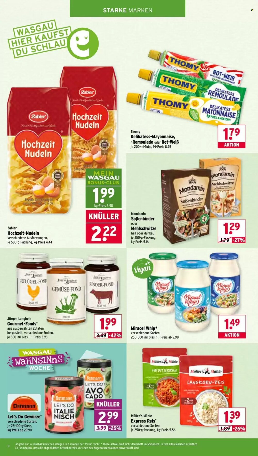Wasgau Prospekt (ab 23.03.2026) zum Blättern - Seite 16