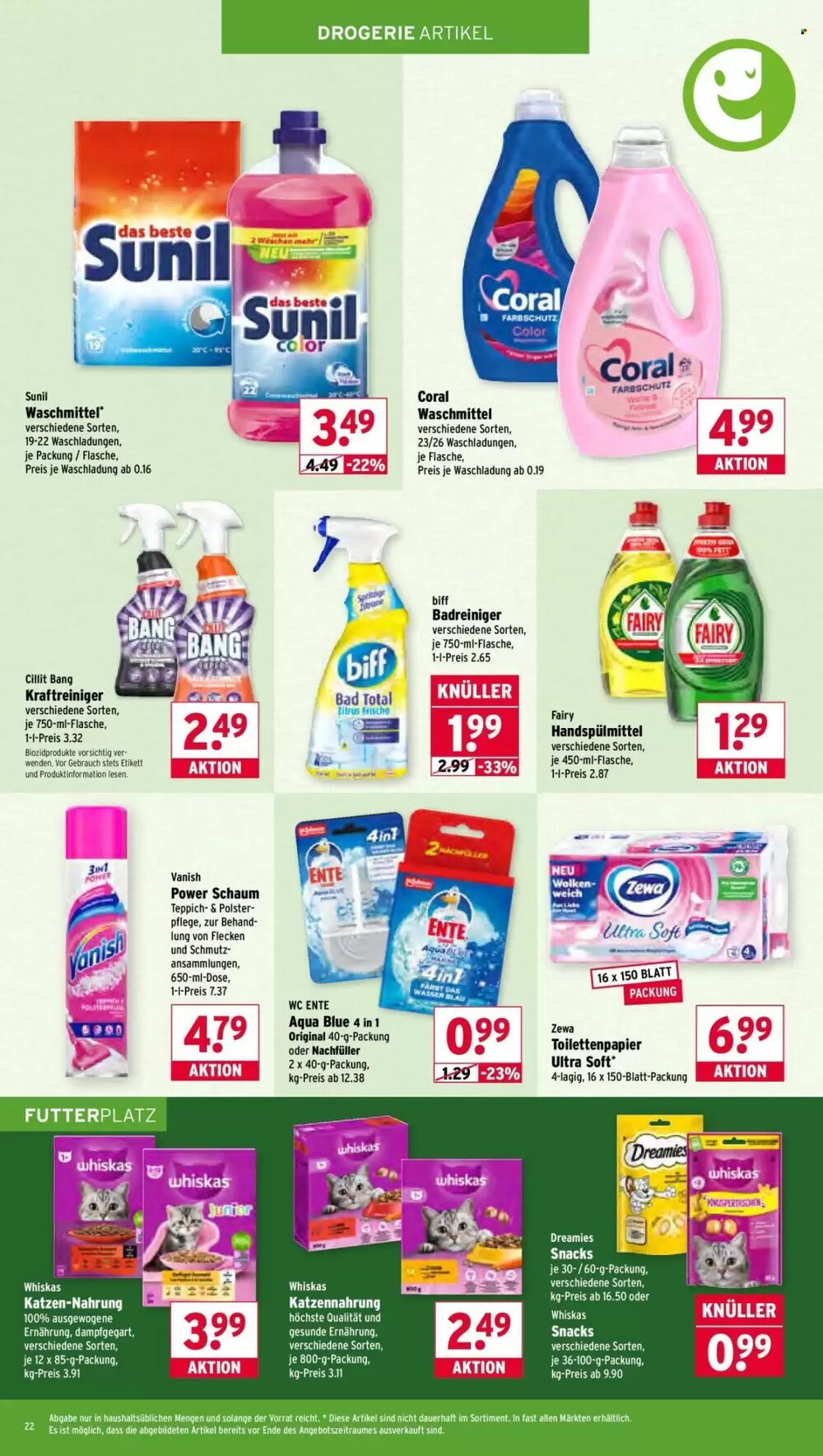 Wasgau Prospekt (ab 23.03.2026) zum Blättern - Seite 22